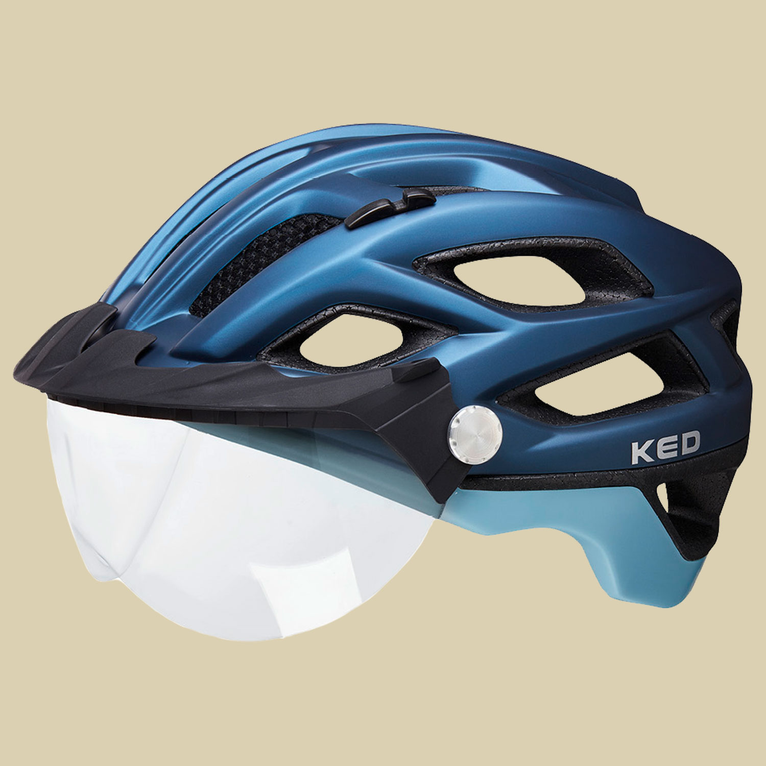 Covis Lite Kopfumfang L 55-61 cm Farbe nightblue lightblue matt