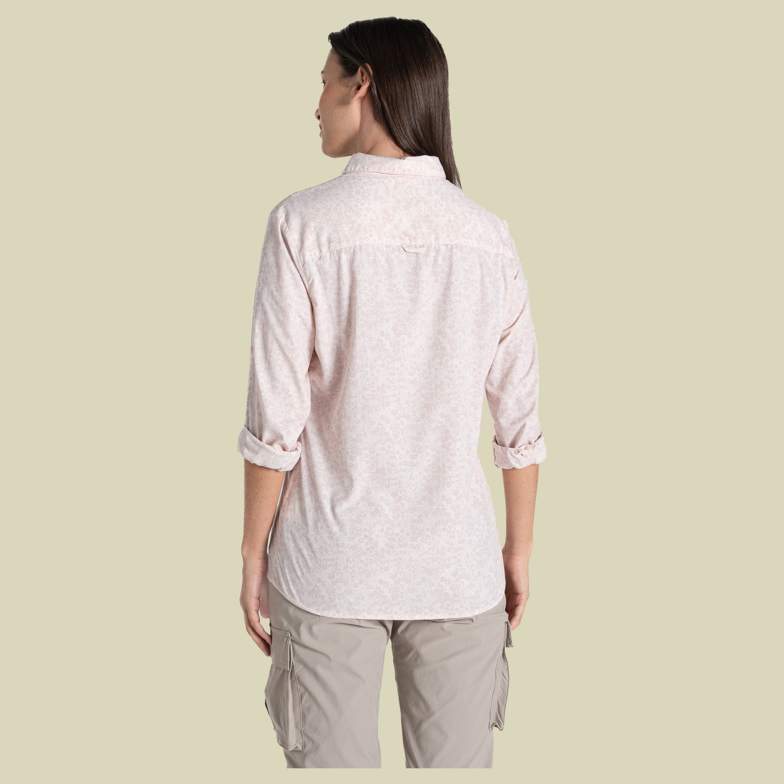 NosiLife Arona Long Sleeved Shirt Women 40 mehrfarbig -hushed violet print (UK 14)