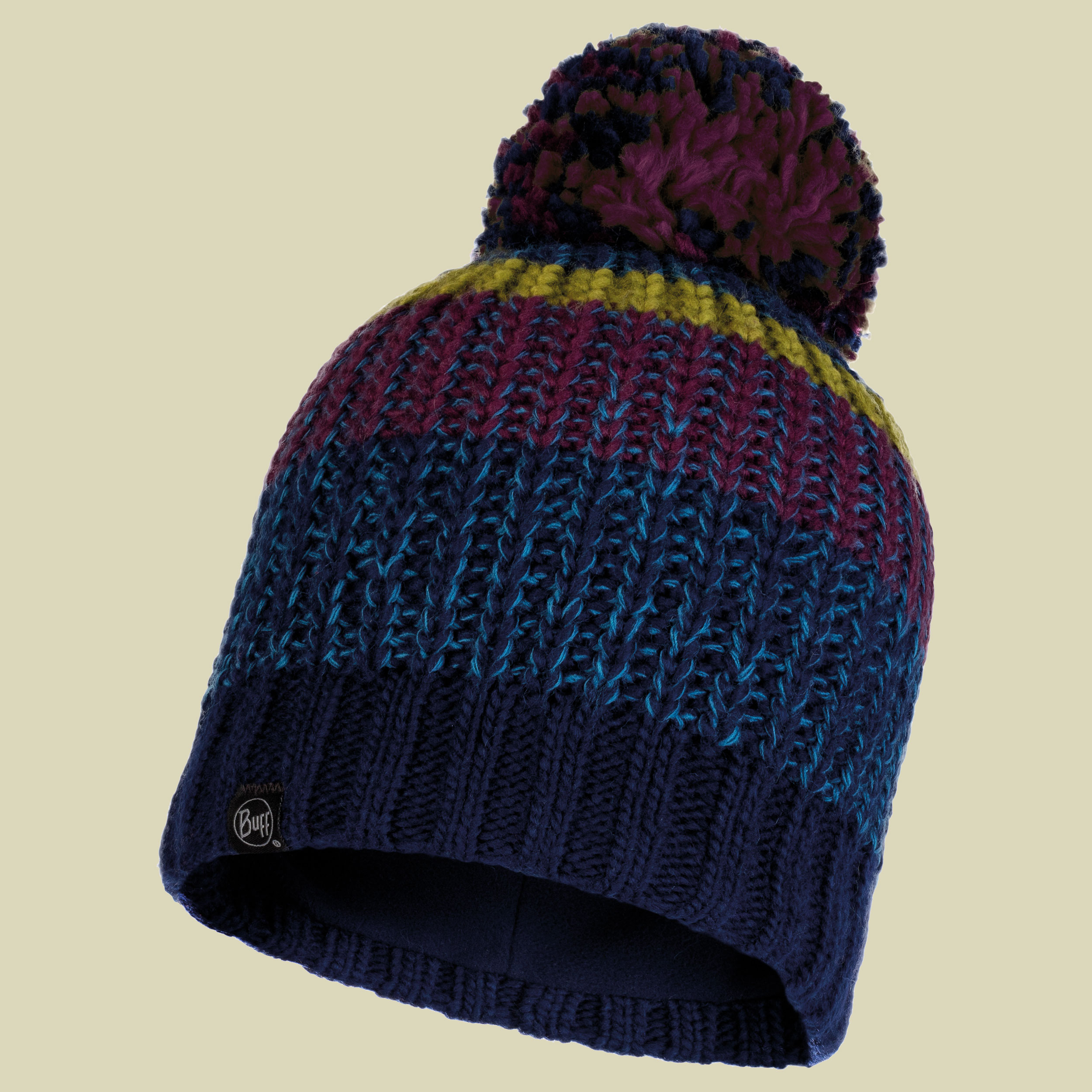 Knitted & Polar Fleece Hat STIG Größe one size Farbe night blue