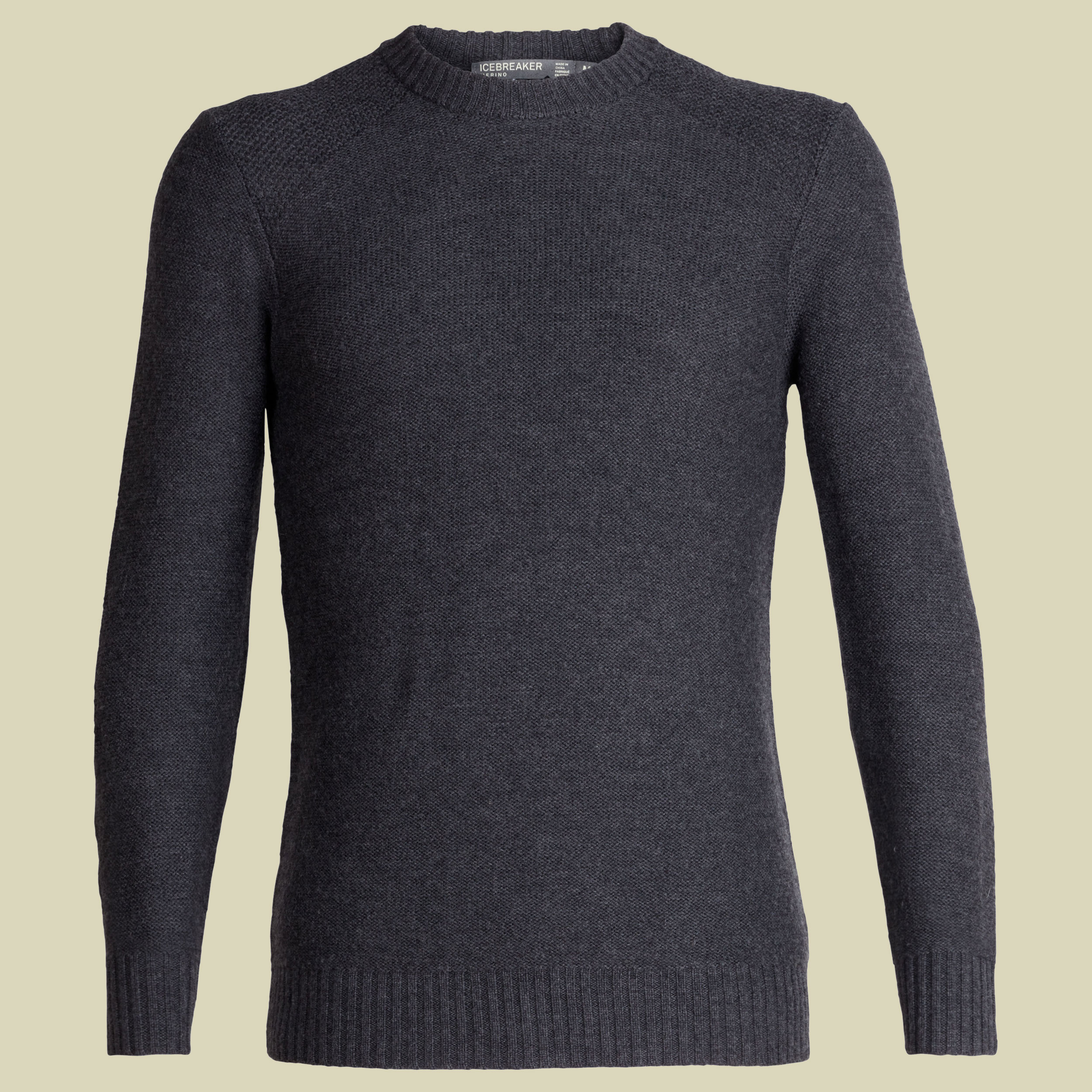 Waypoint Crewe Sweater Men Größe XL Farbe char hthr