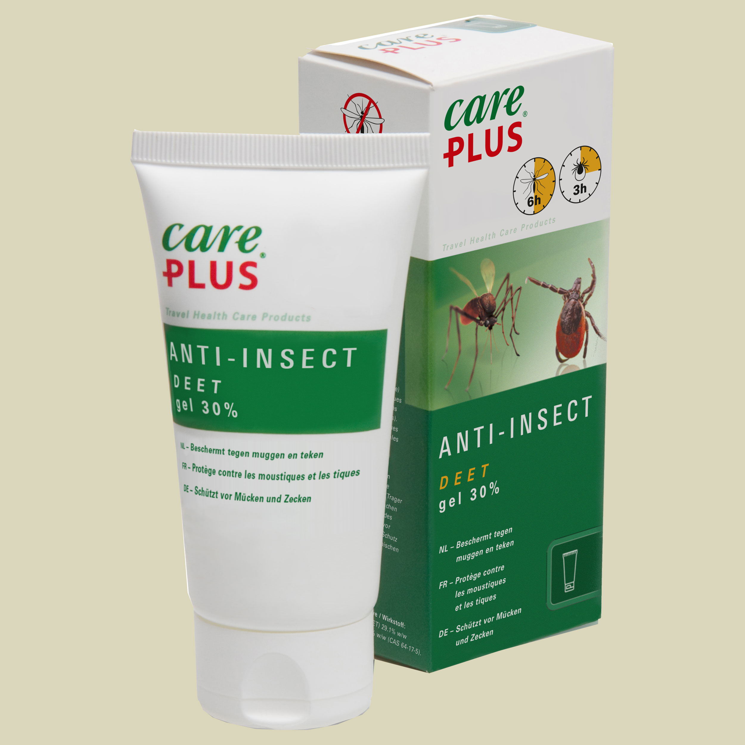 Care Plus Anti-Insect - Deet Gel 30%, 75 ml