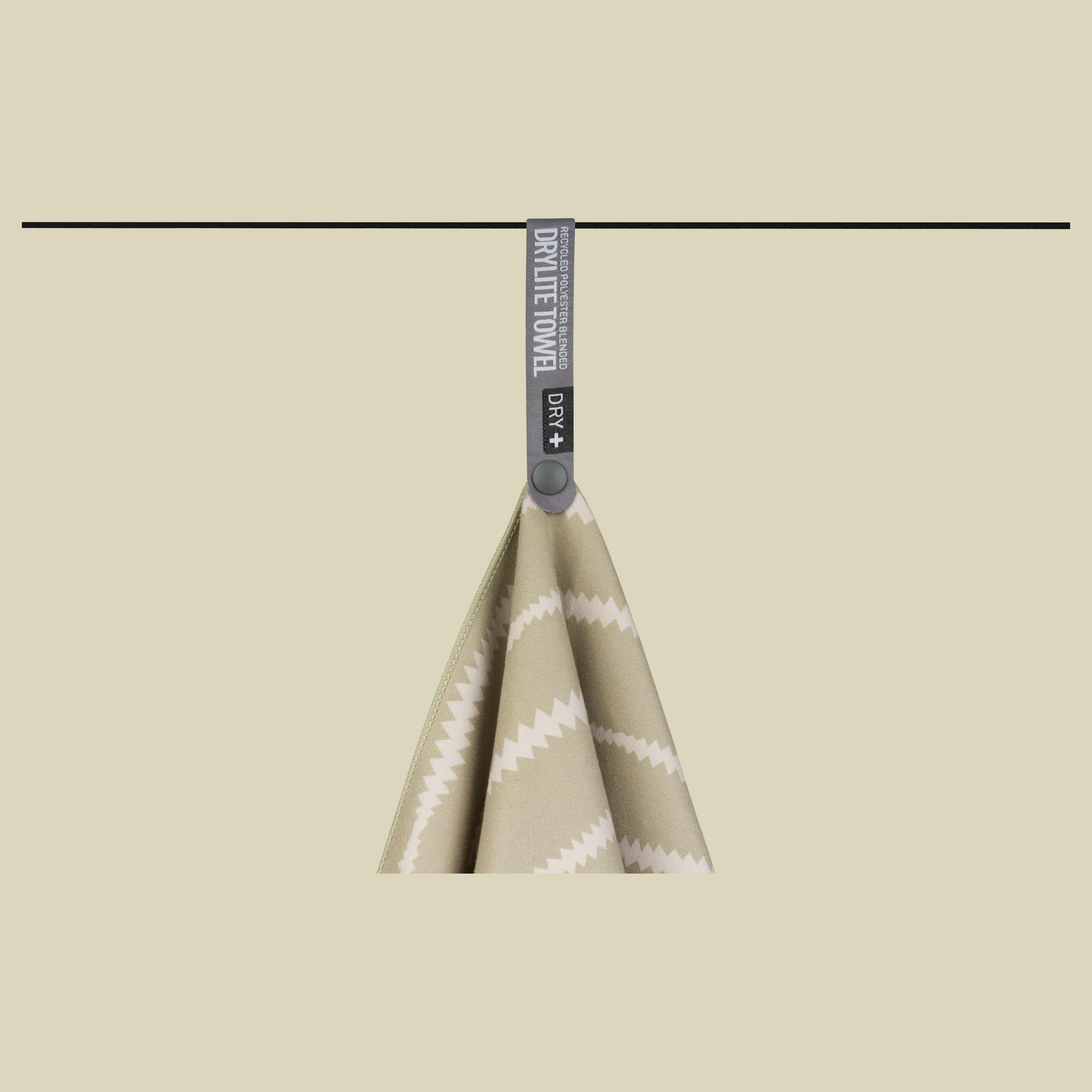 Drylite Towel beige M - desert wind