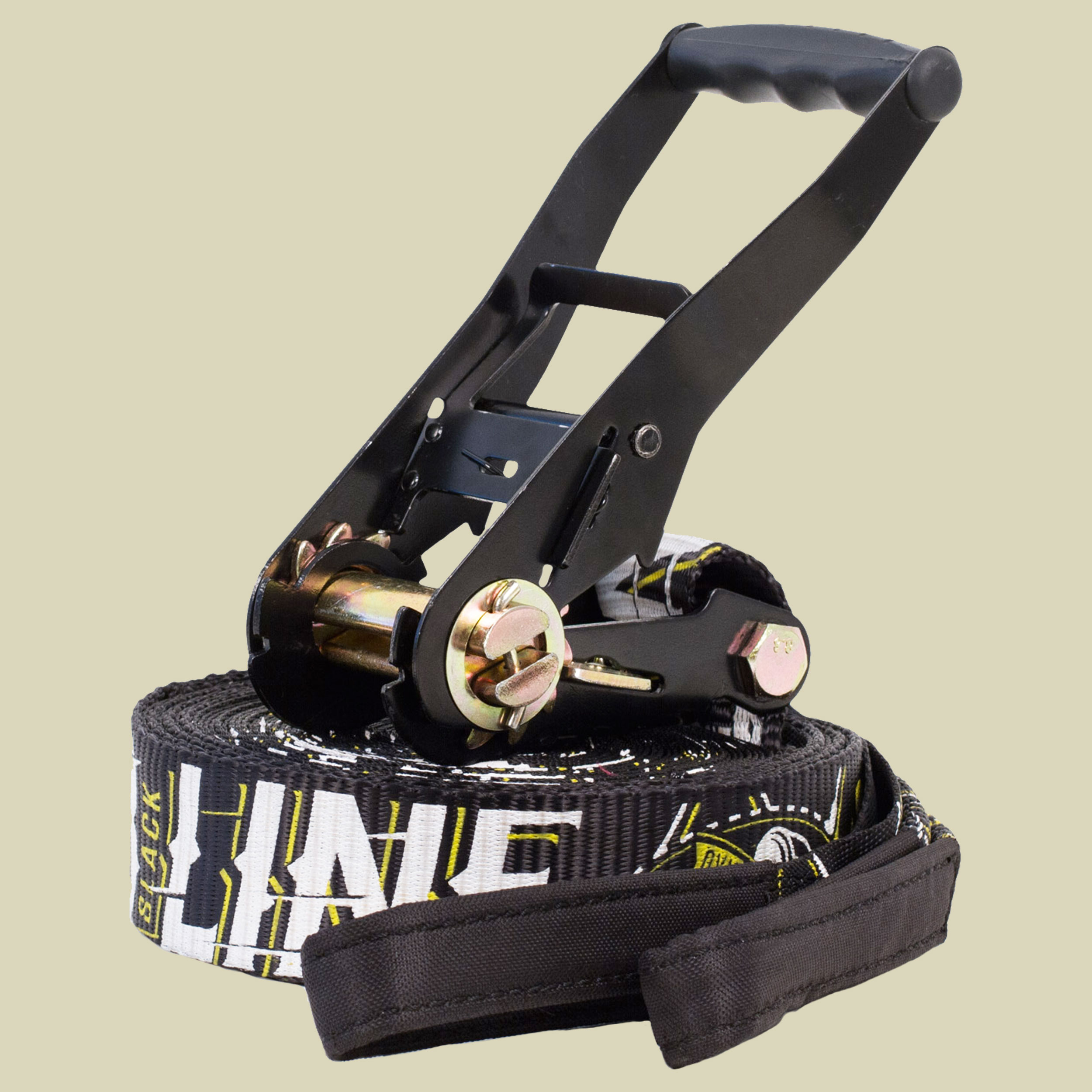 Jib Line X13 Slackline Set  Länge 15m Farbe black