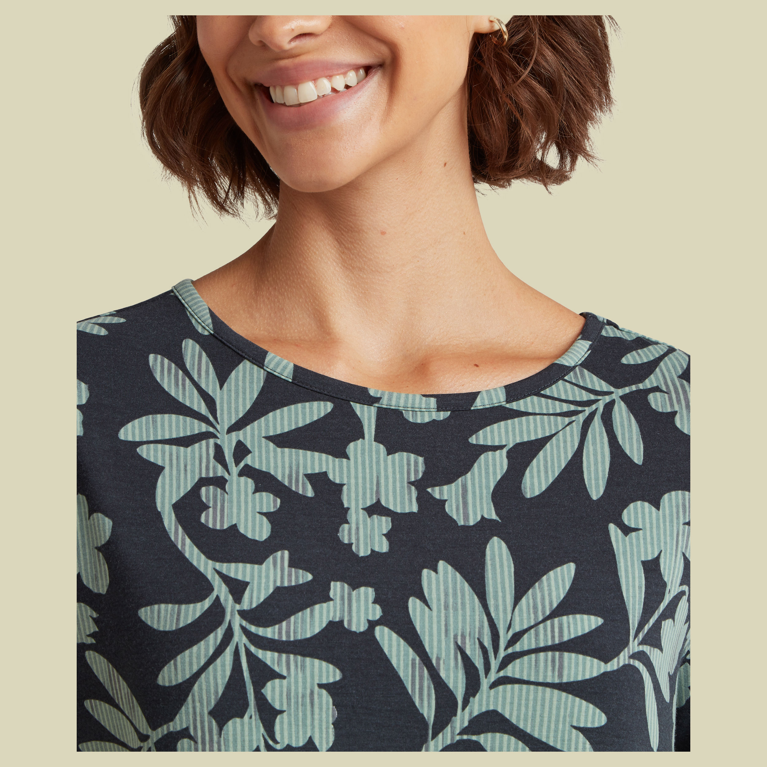 Nehha Relaxed Tee M mehrfarbig - Farbe black gurans