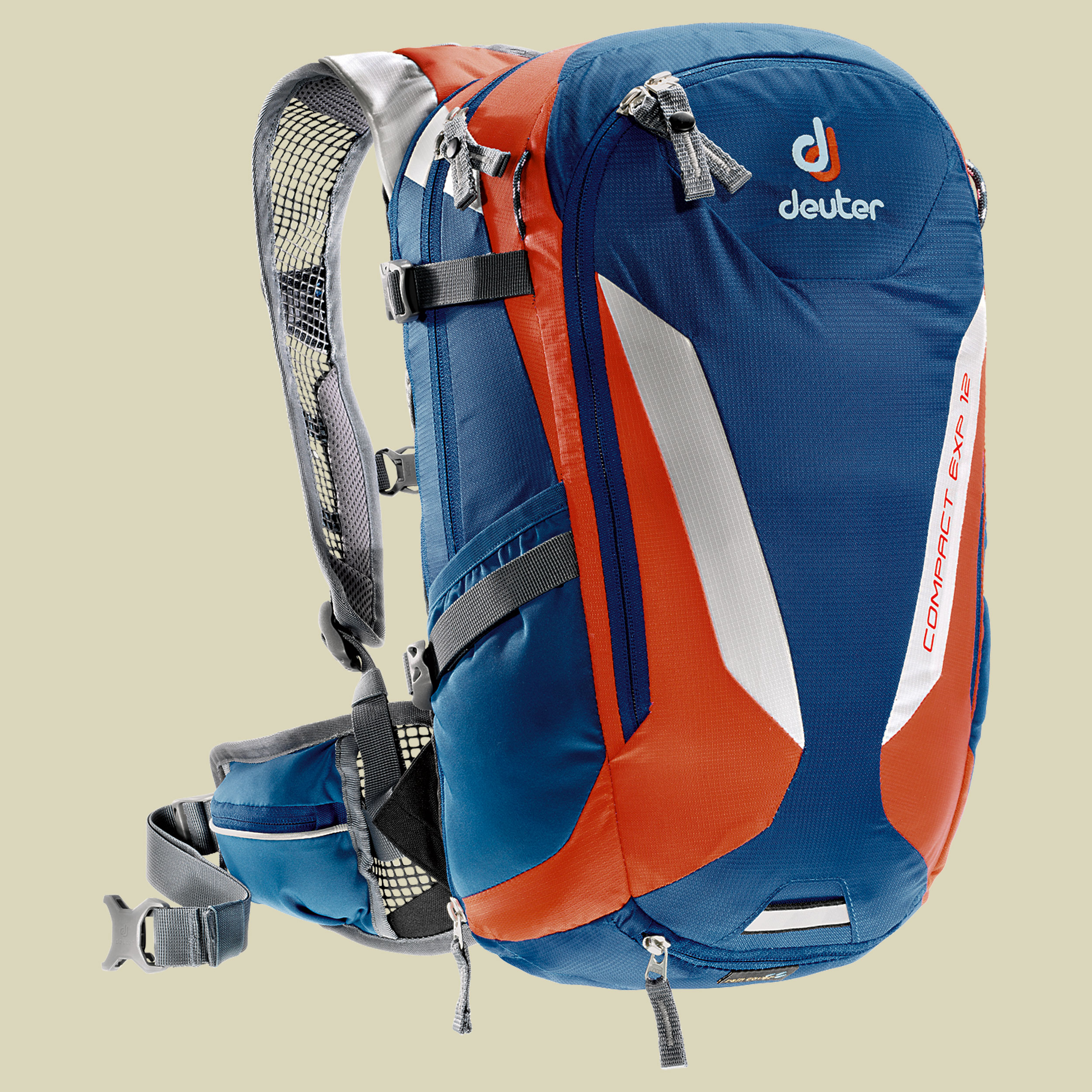 Compact EXP 12 Volumen 12 + 2,5 L Farbe steel-papaya