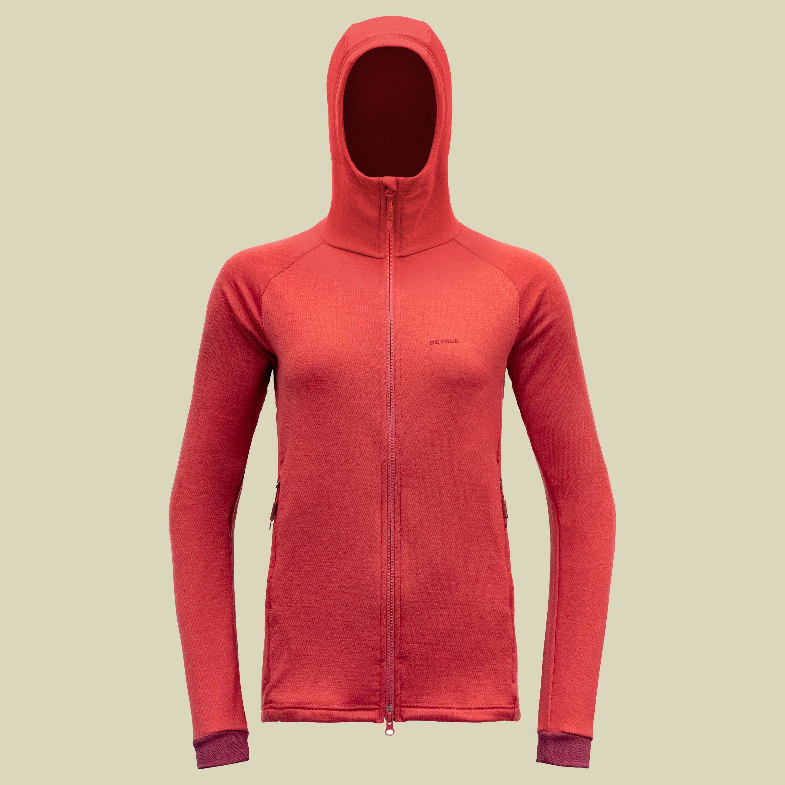 Nibba Merino Jacket Hood Woman Größe S Farbe beauty