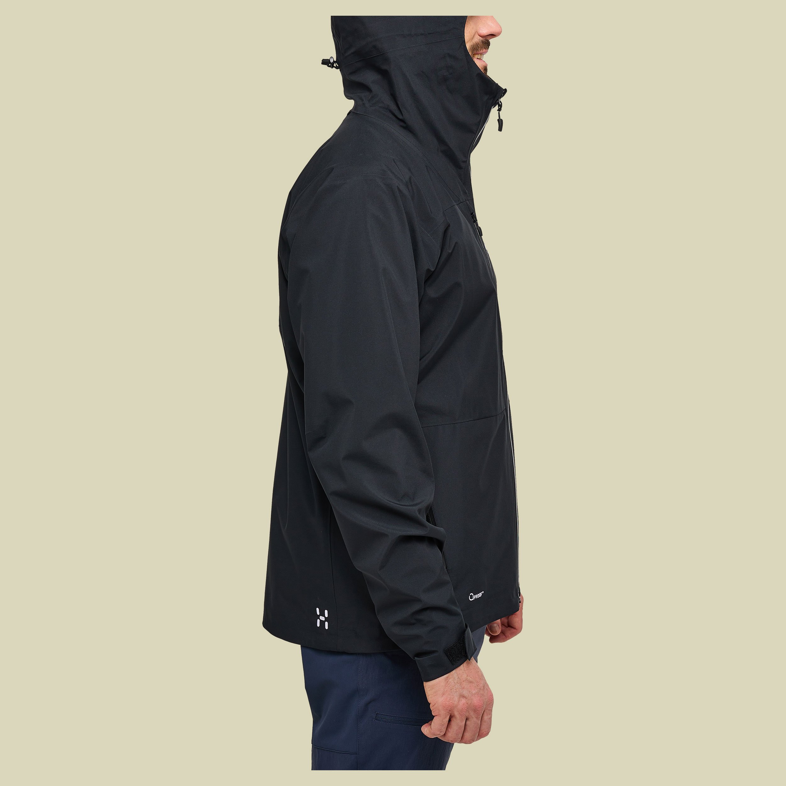 Front Proof Jacket Men Größe XL Farbe true black