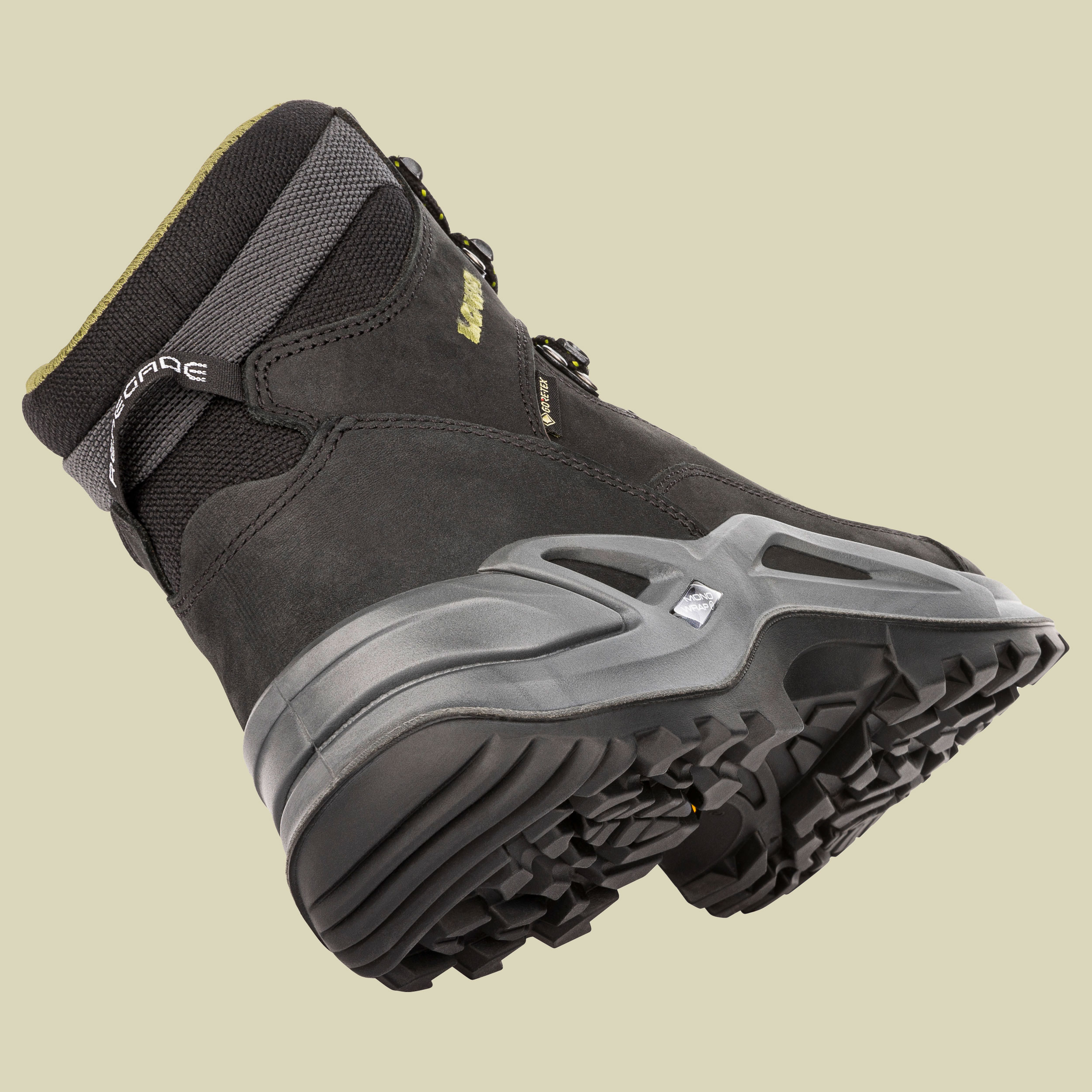 Renegade GTX Mid Men Größe UK 10 Farbe schwarz/oliv