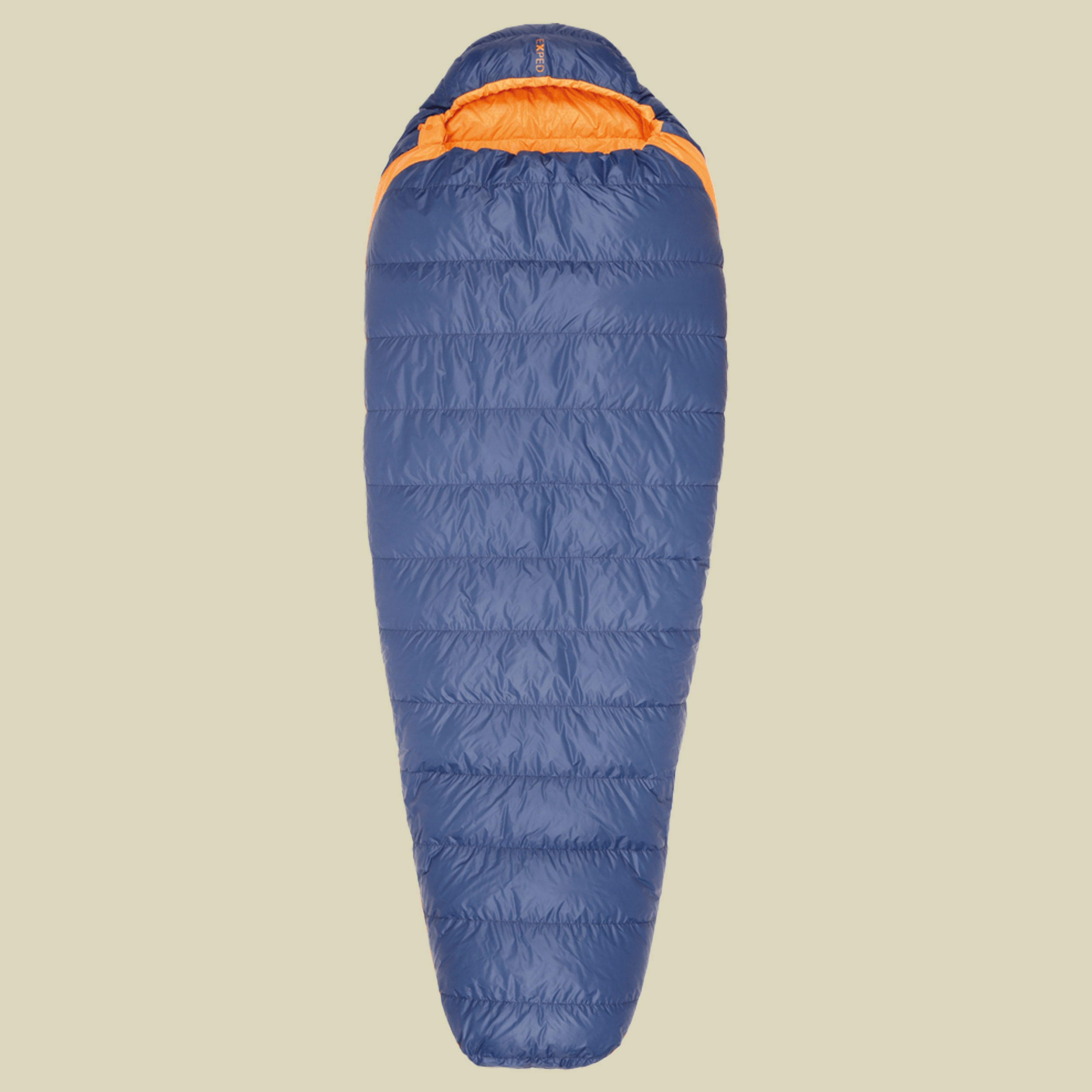 Comfort -5° bis Körpergröße 180 cm (M) Farbe navy, Reißverschluss links