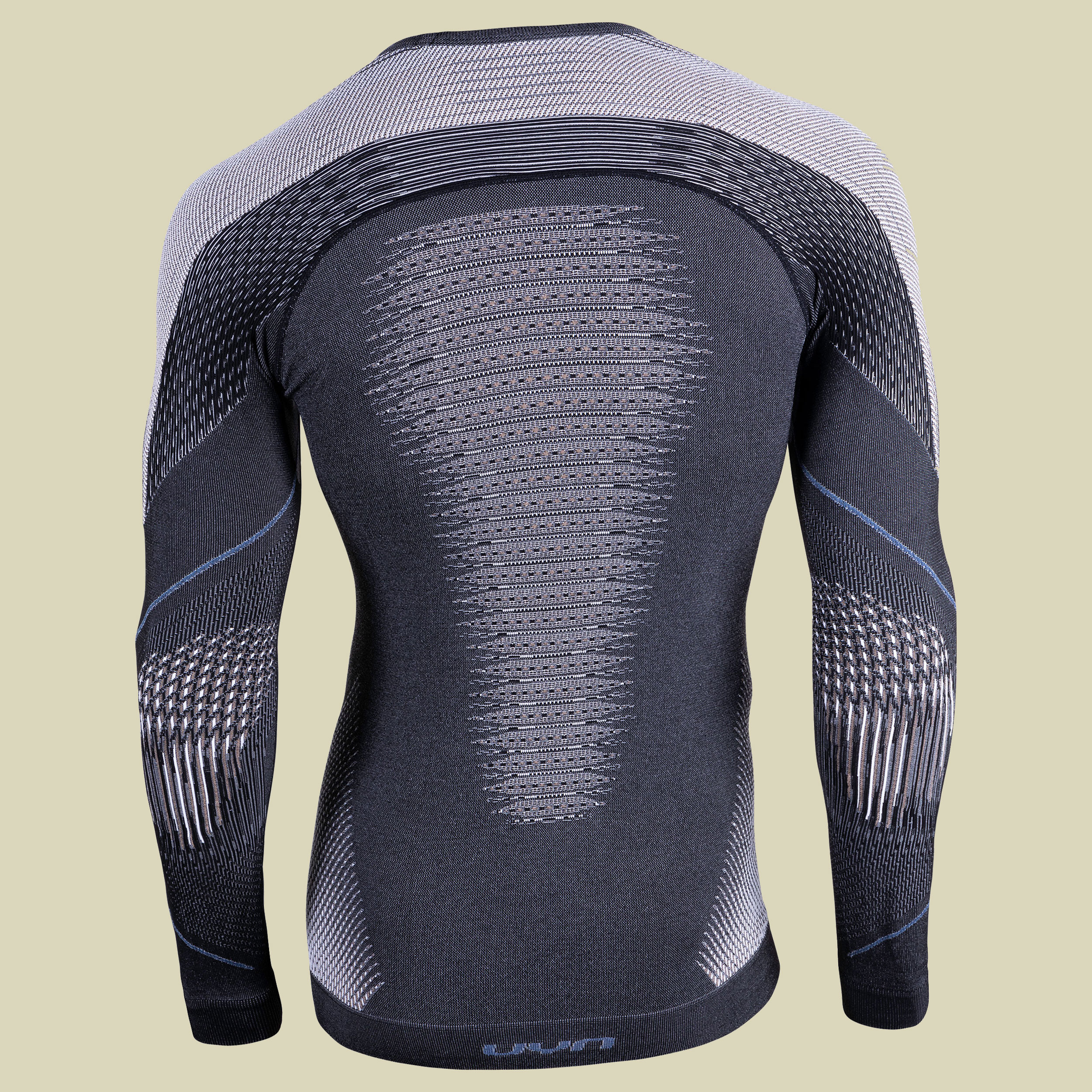 Evolutyon UW Shirt LG_SL.Melange Men Größe XXL Farbe anthracite melange/nude/avio