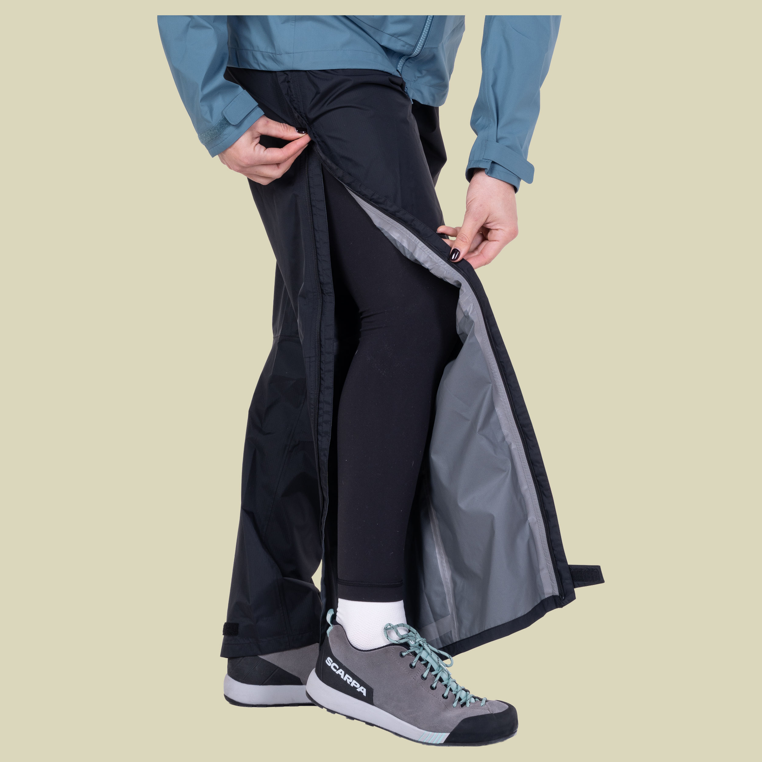 Zeno FZ Pant Women schwarz S (10) black