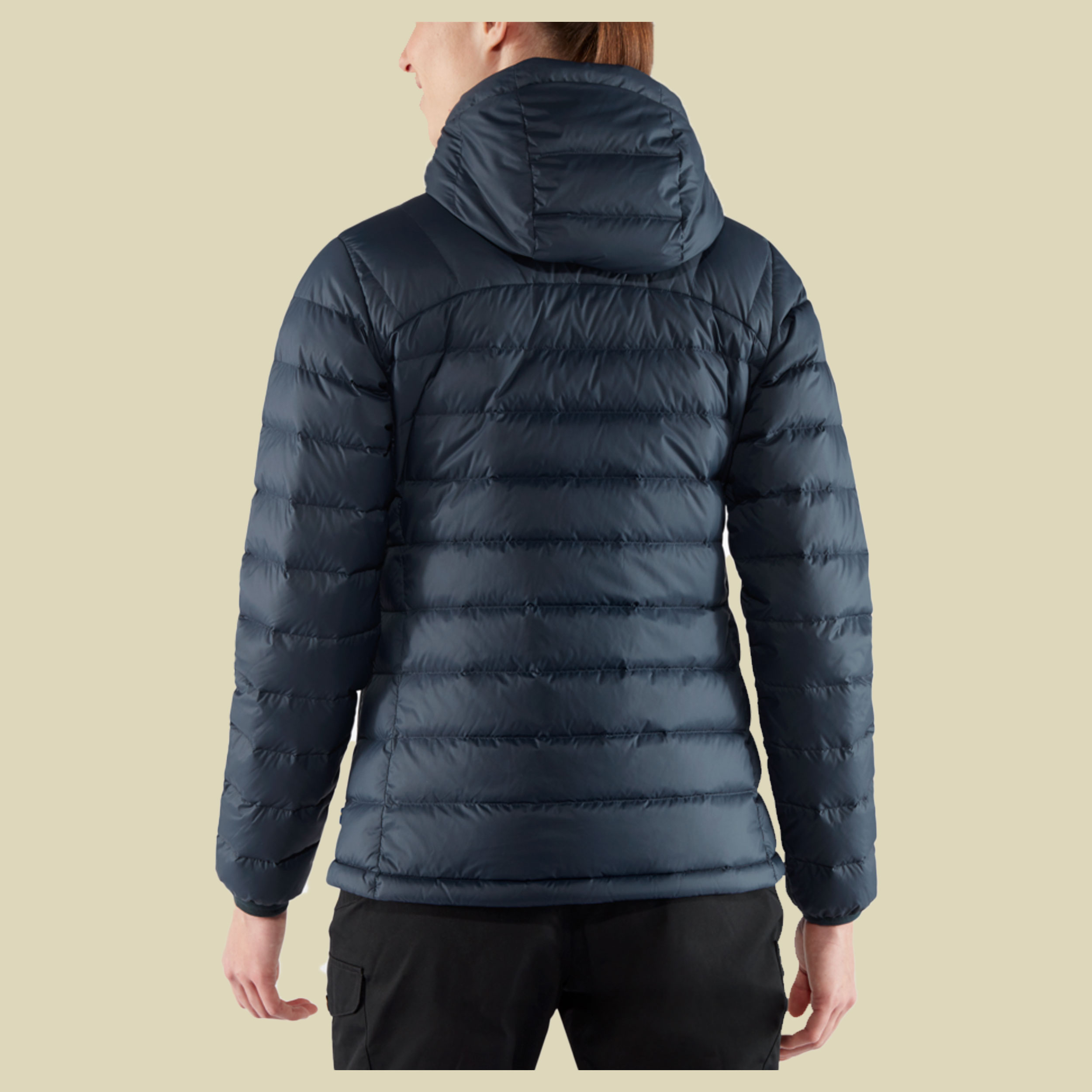 Expedition Pack Down Hoodie Women Größe S Farbe navy