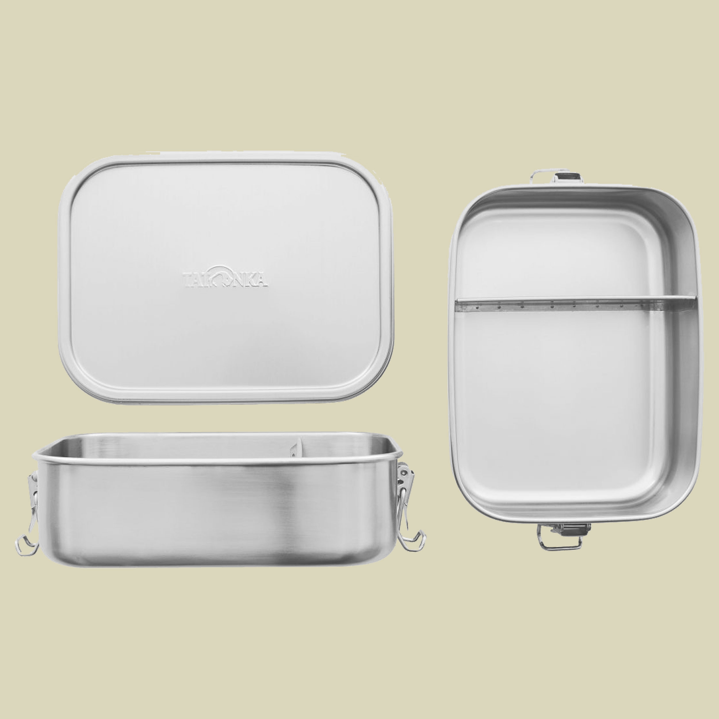 Lunch Box II 1000 Lock Volumen: 1,0 L Farbe edelstahl