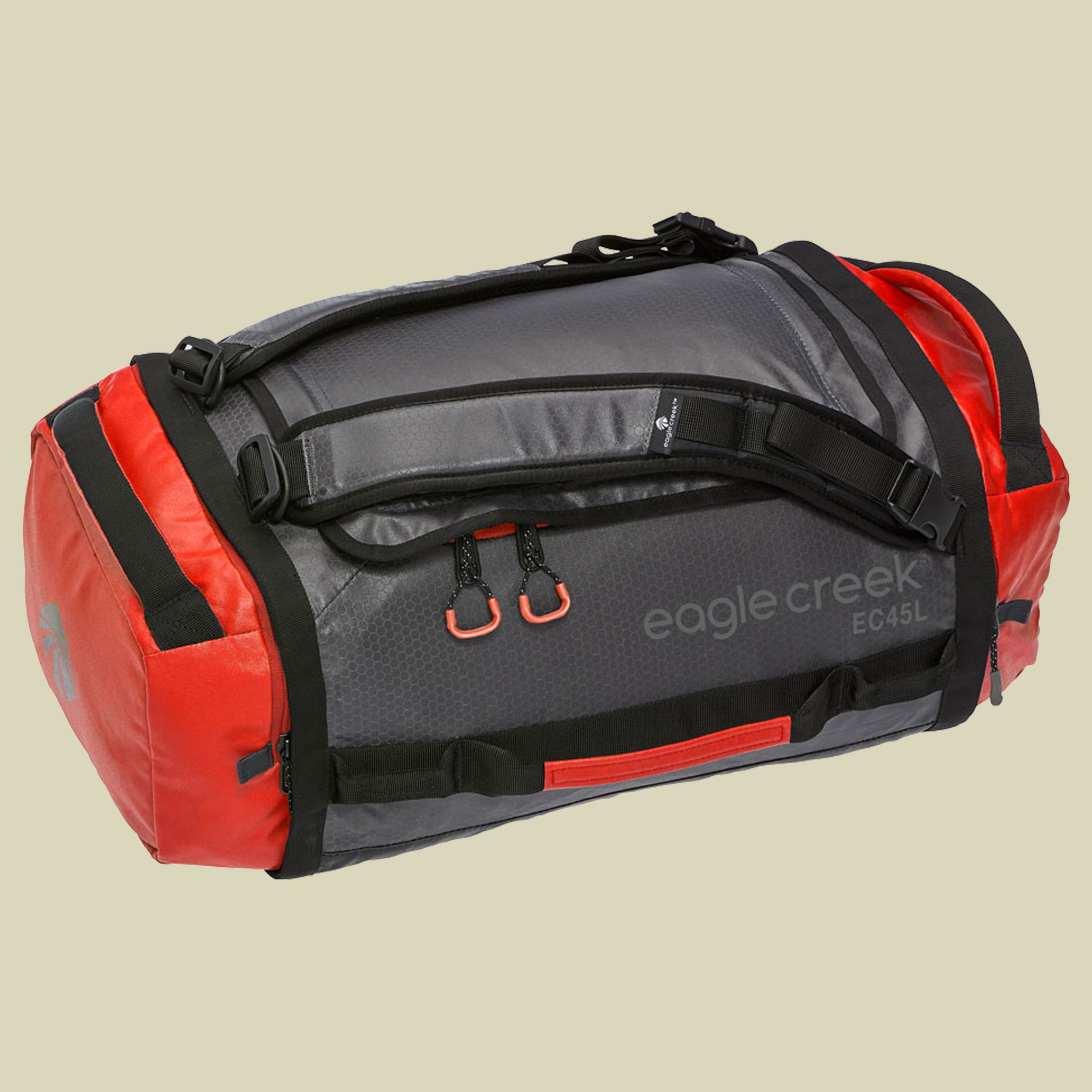 Cargo Hauler Duffel Volumen 45 Farbe flame/asphalt