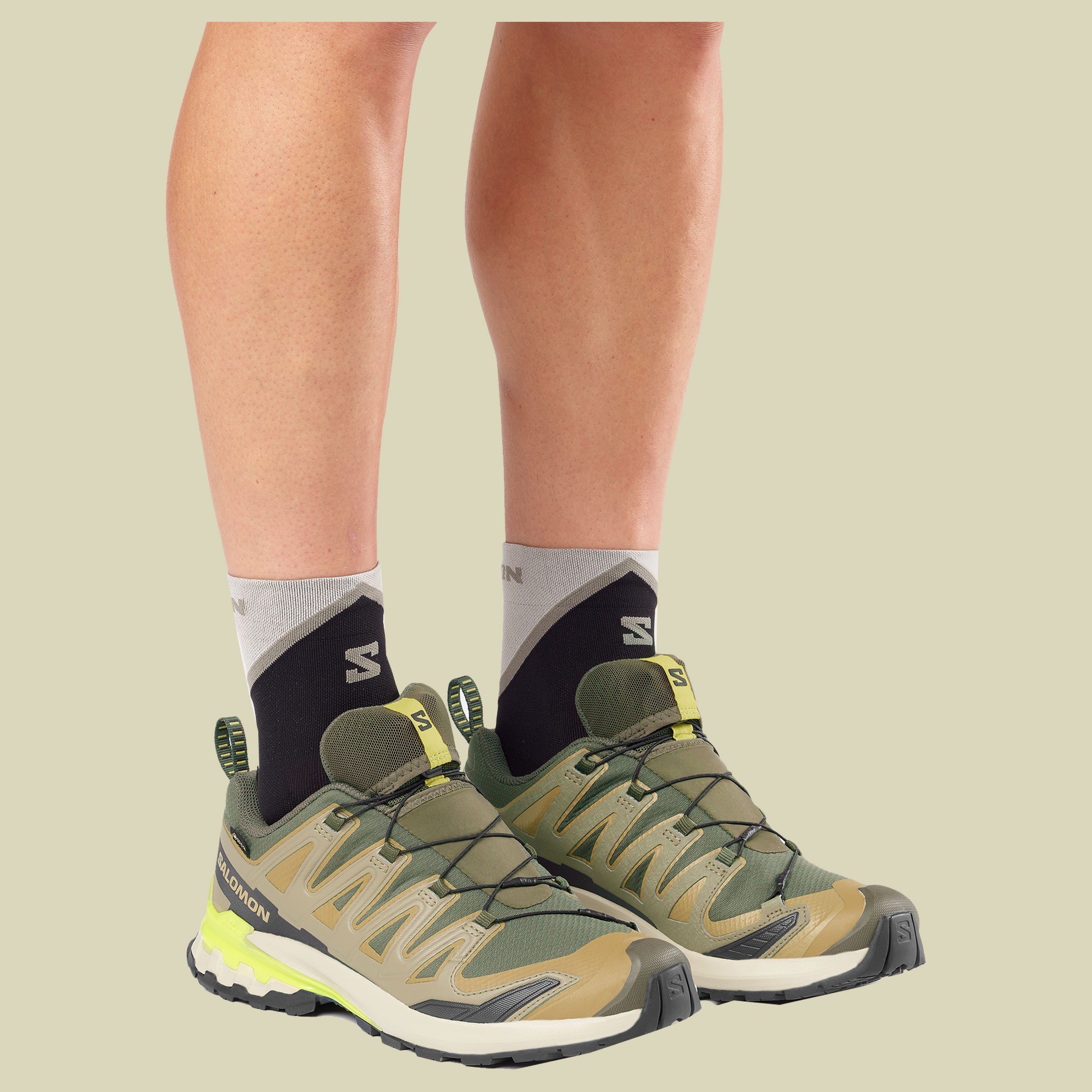 XA PRO 3D V9 GTX Men grün I UK 9 - grape leaf/aloe/acid lime