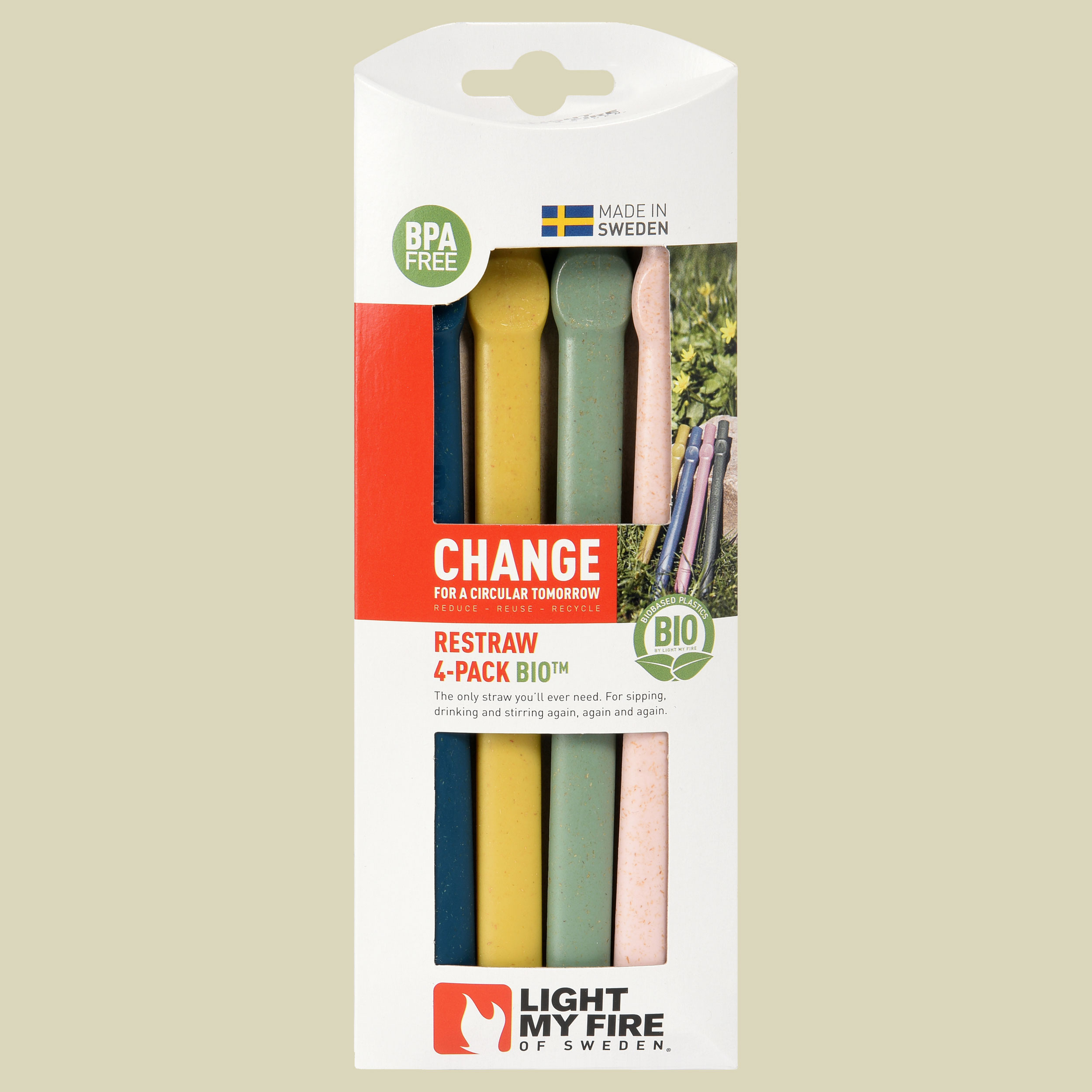 ReStraw Bio 4-Pack Nature