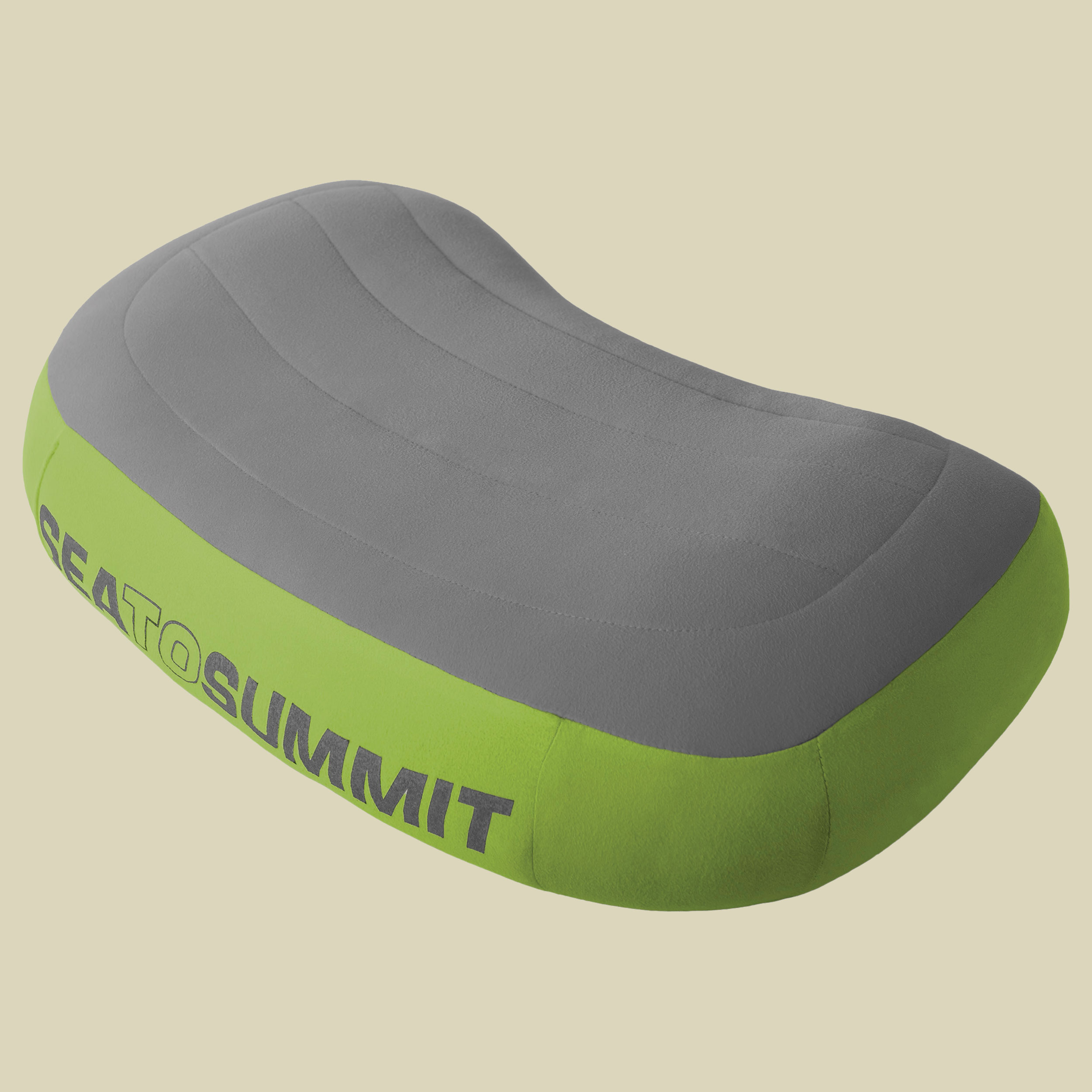Aeros Premium Pillow Größe large Farbe green-grey