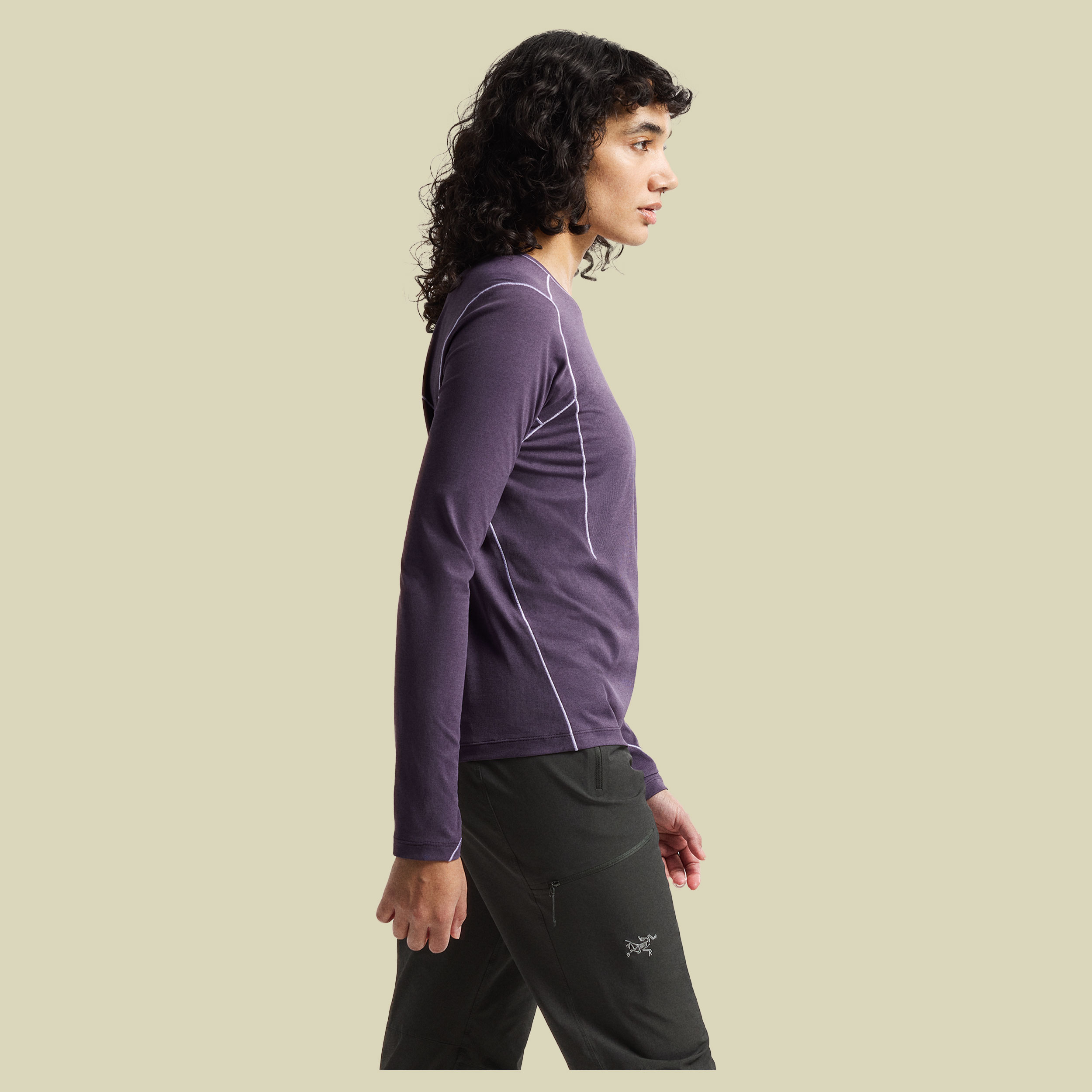 Sunna Crew LS Shirt Women XL lila