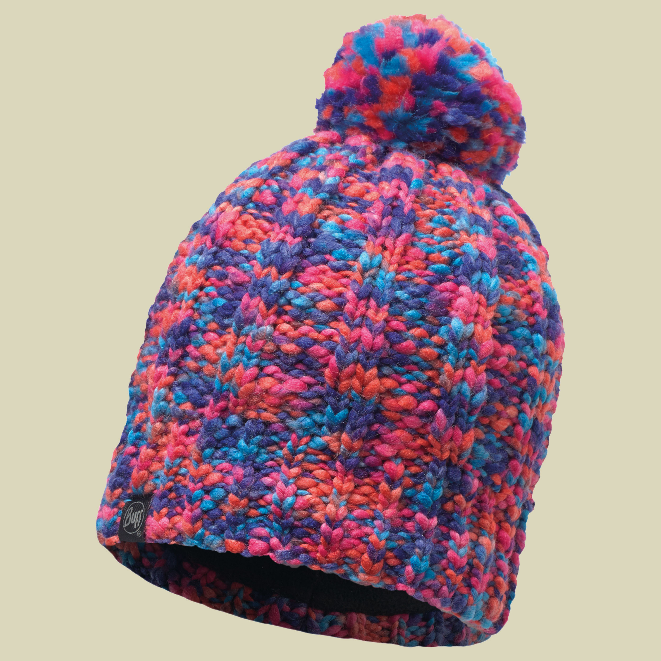 Knitted & Polar Fleece Hat Livy Größe one size Farbe orange