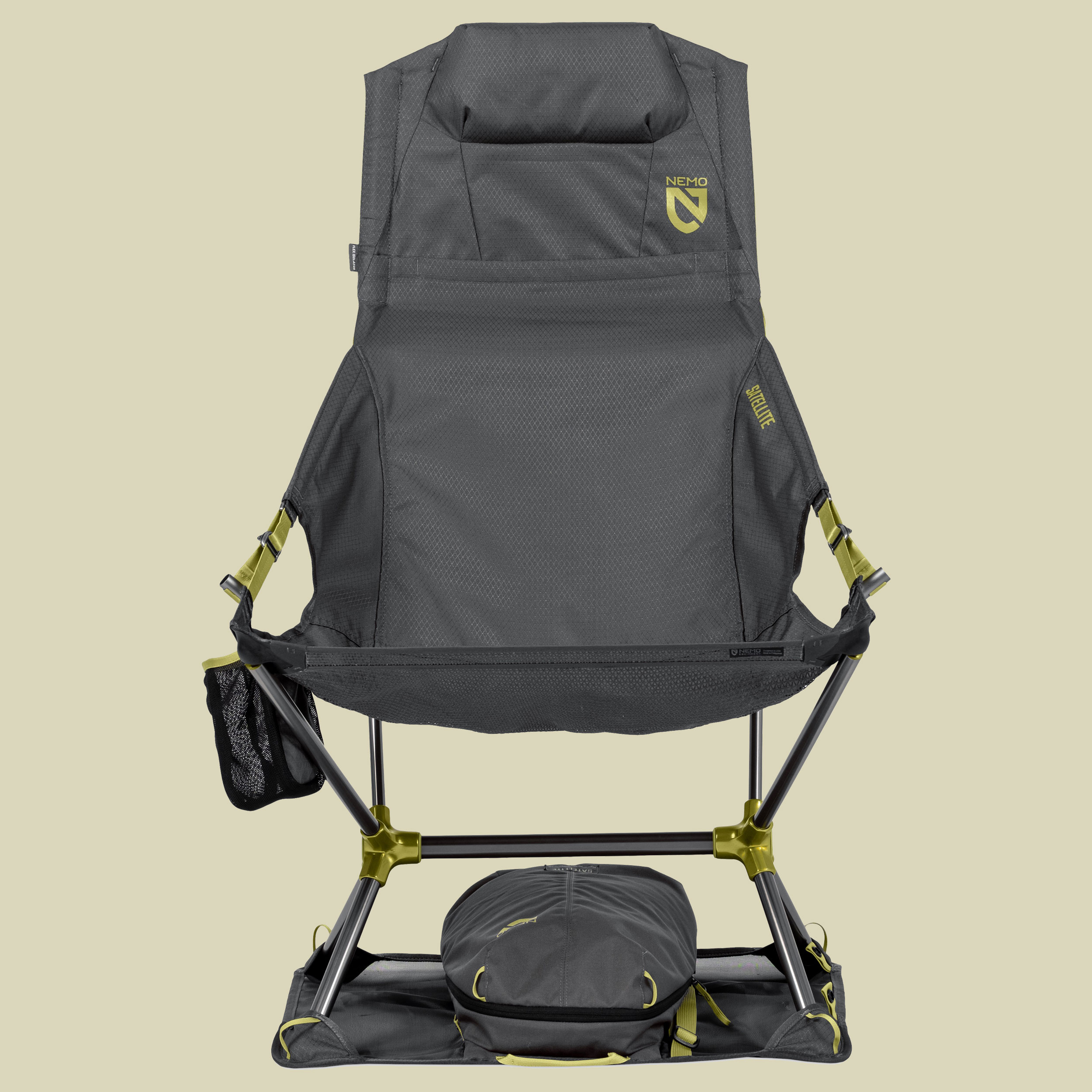 Satellite Reclining Camp Chair - goodnight gray