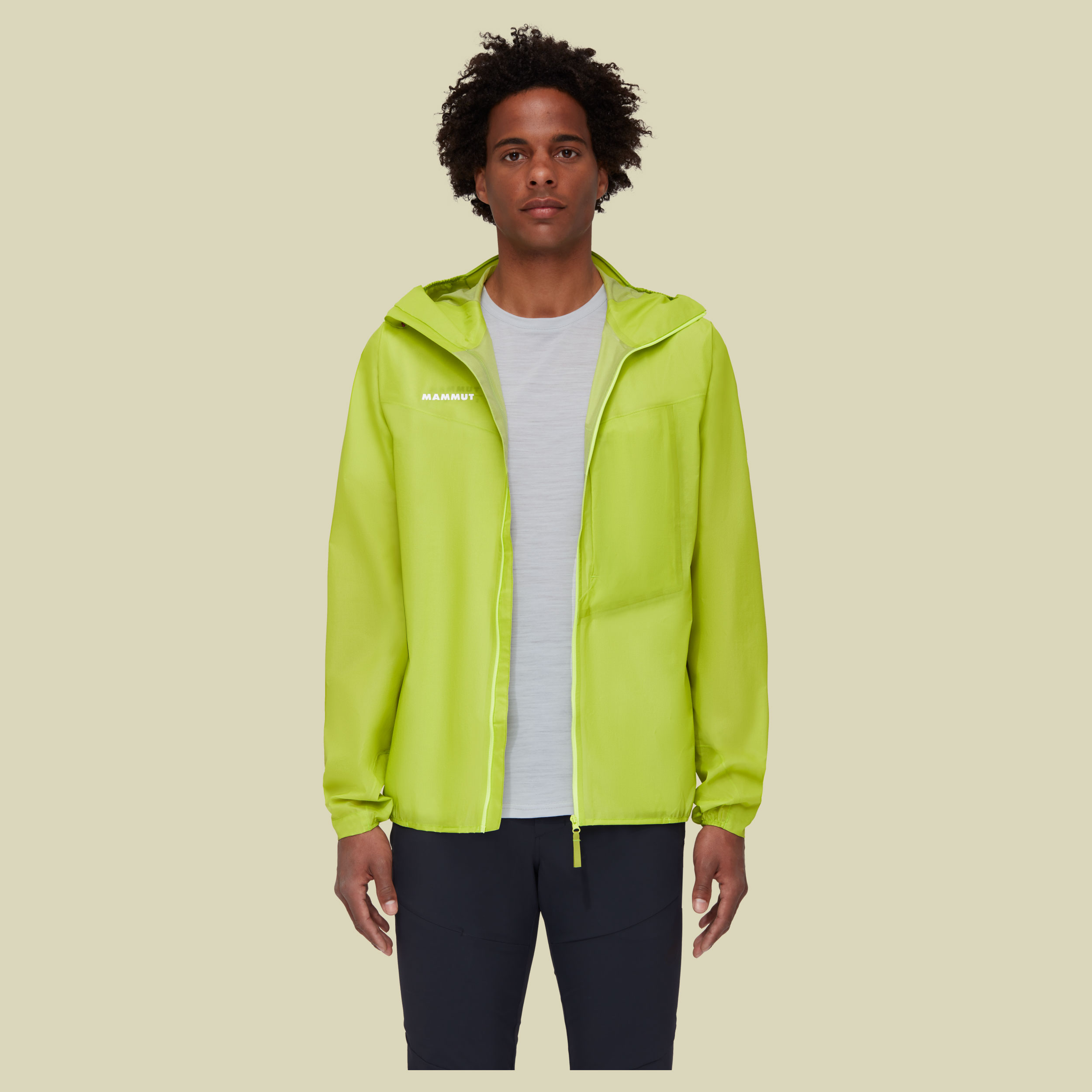 Kento Light HS Hooded Jacket Men Größe M  Farbe highlime