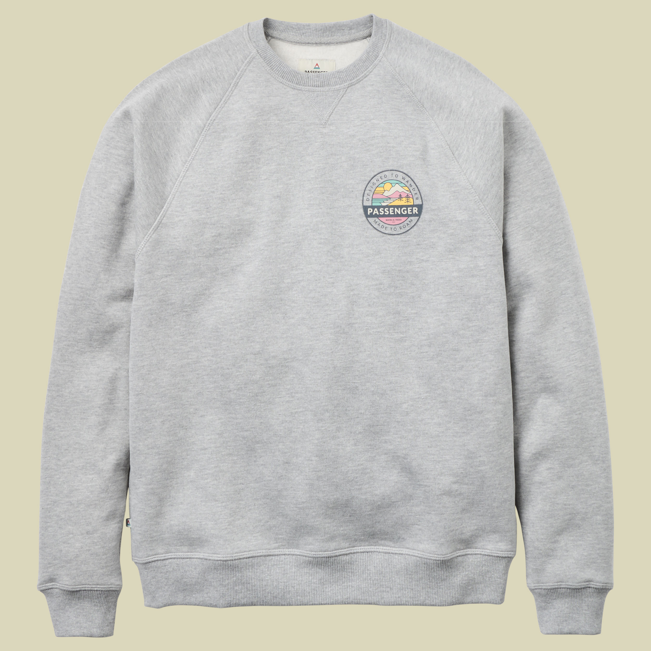 Odyssey  Organic Cotton Sweatshirt Men S grau - mid grey marl