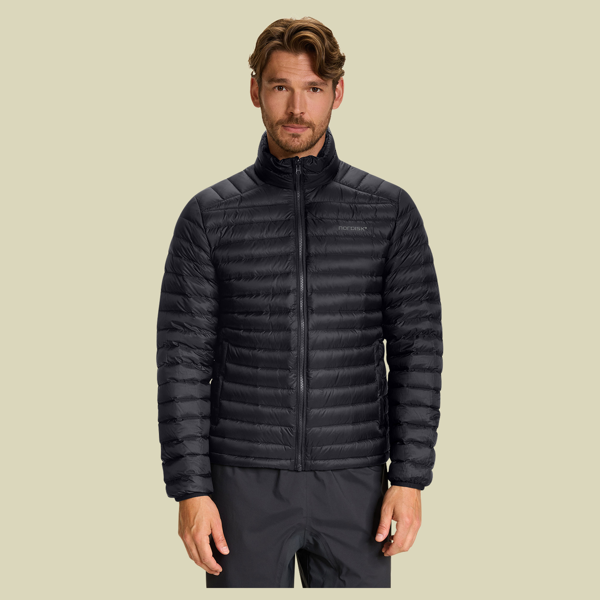 Nao Twin Down Jacket Men schwarz XL - cavier black