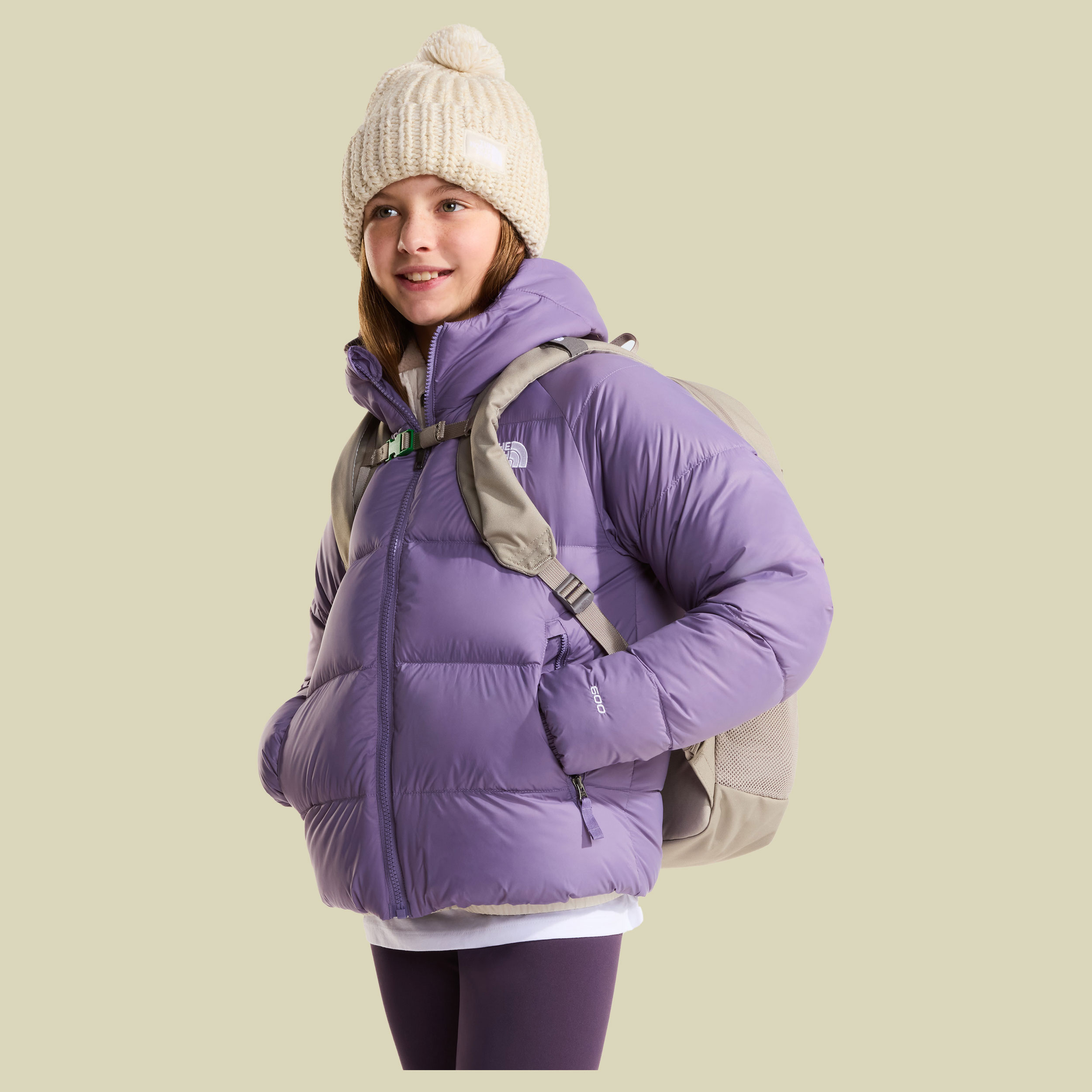 Y Court Jester Kids 25 L beige - cumulus cloud/stone sla