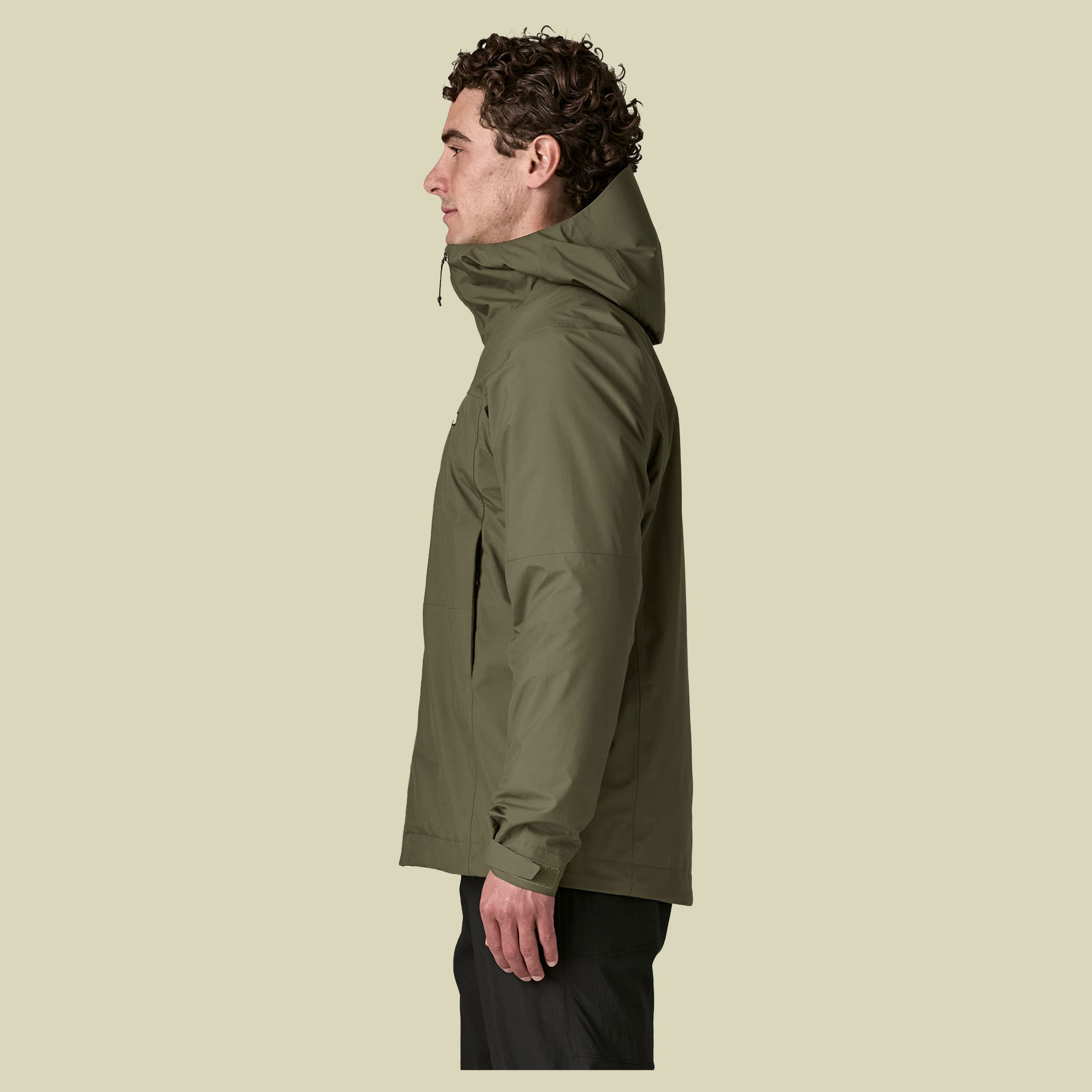 Insulated Boulder Fork Rain Jacket Men XL grün - basin green