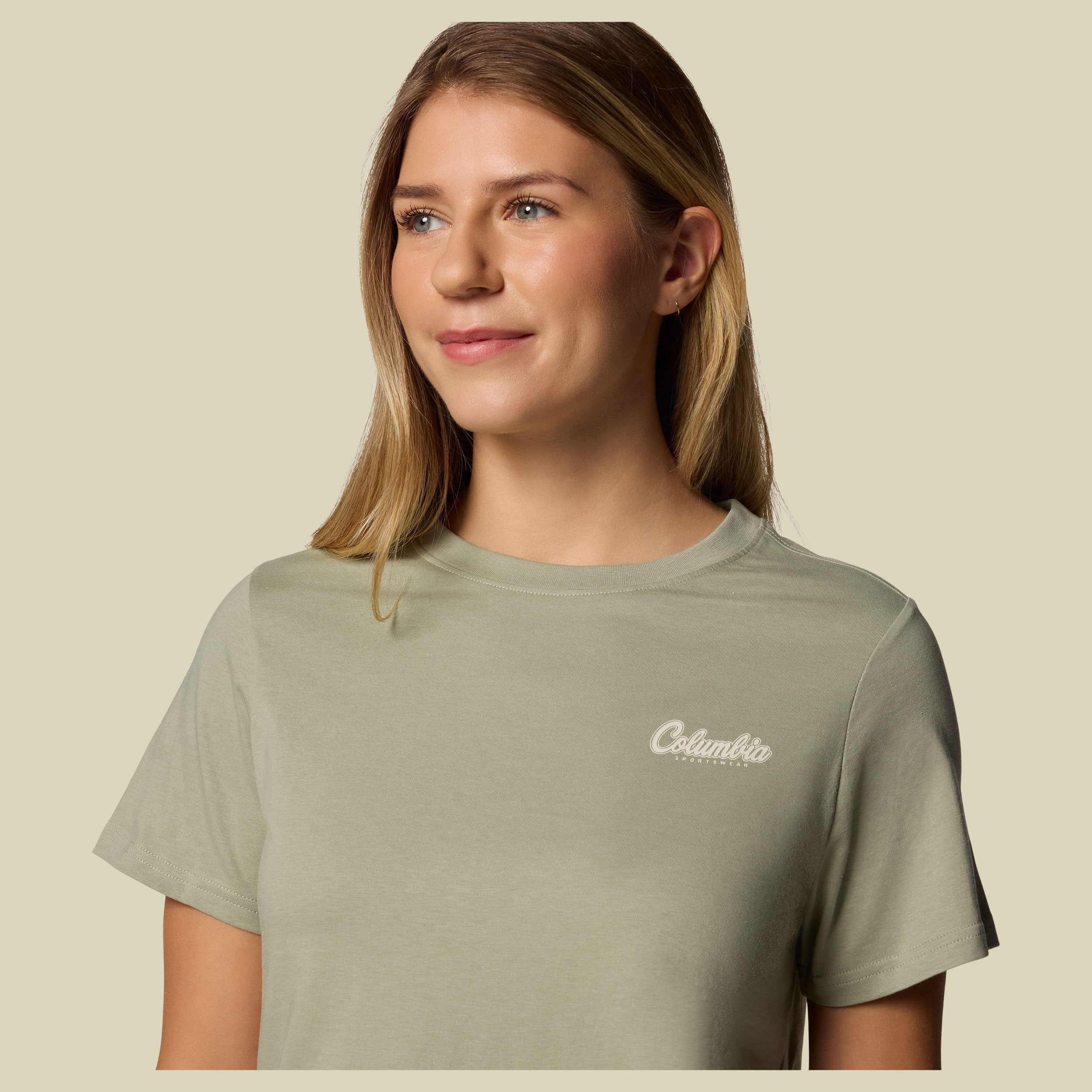 Rolling Bend Graphic SS Women XL grün - safari/timberline trio