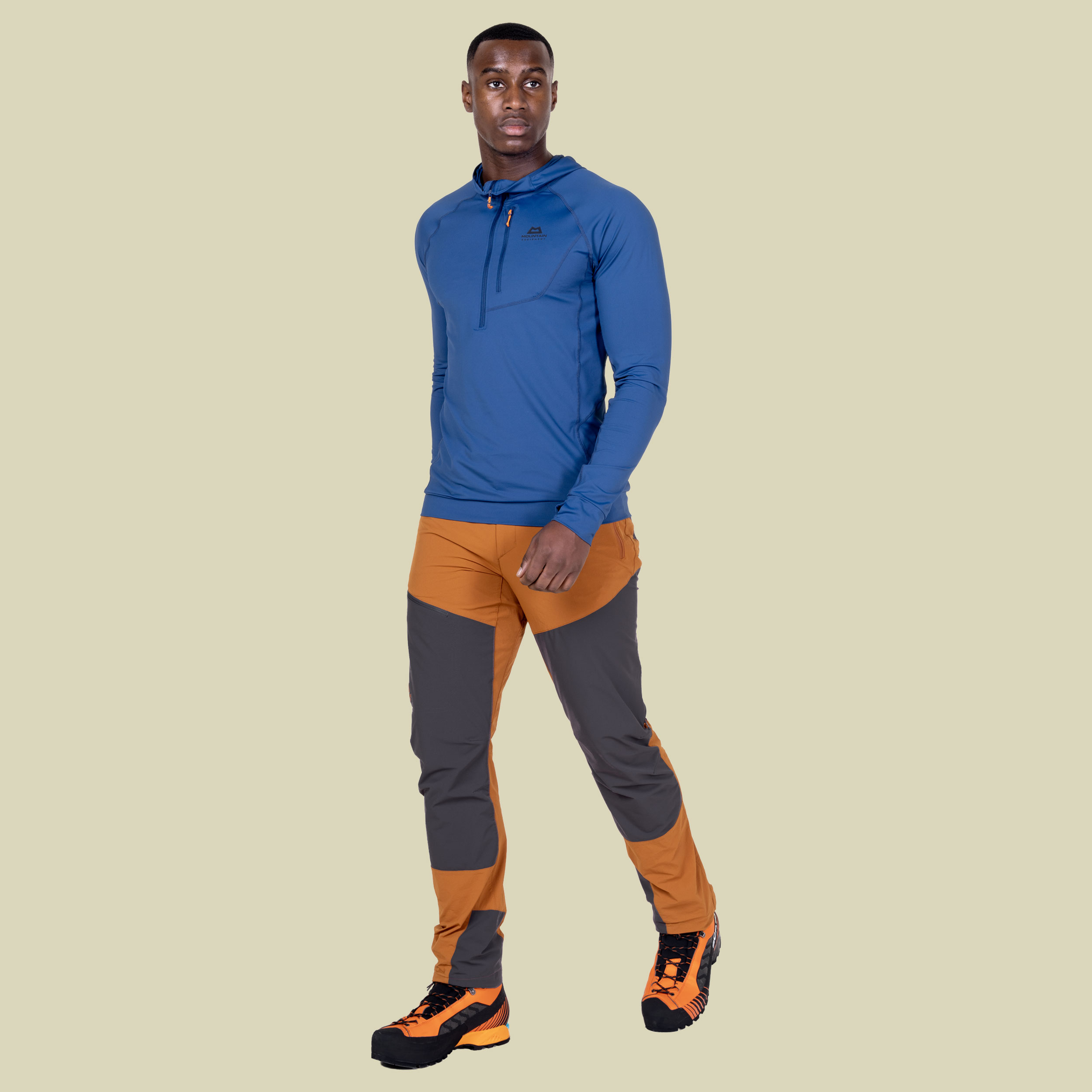 Ibex Alpine Pant Men 34 mehrfarbig - Ccafe/anvil grey