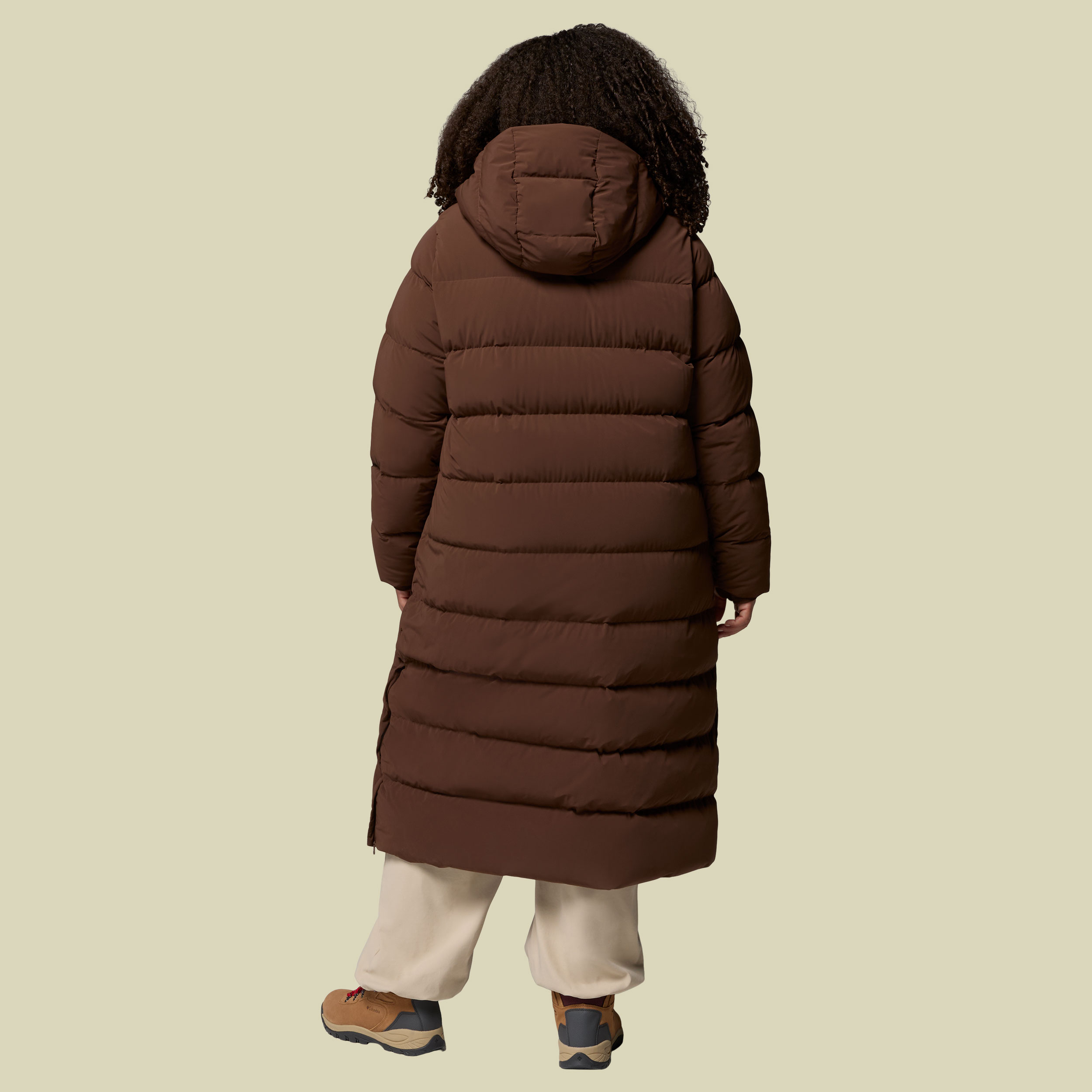 Amaze Puff Long Hooded Jacket Women
