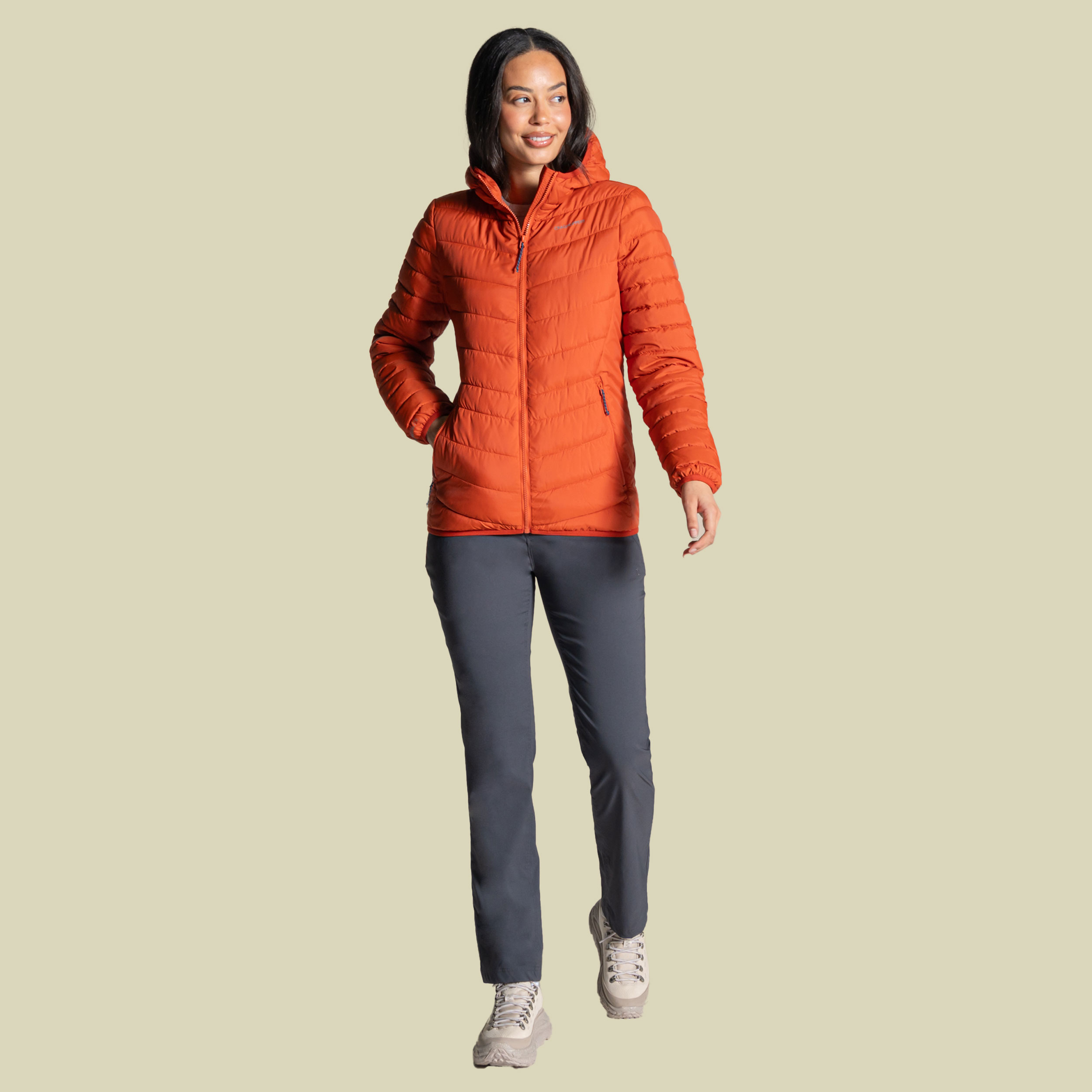 Compresslite IX Hooded Jacket  Women 46 (UK 20) orange - carnelian orange