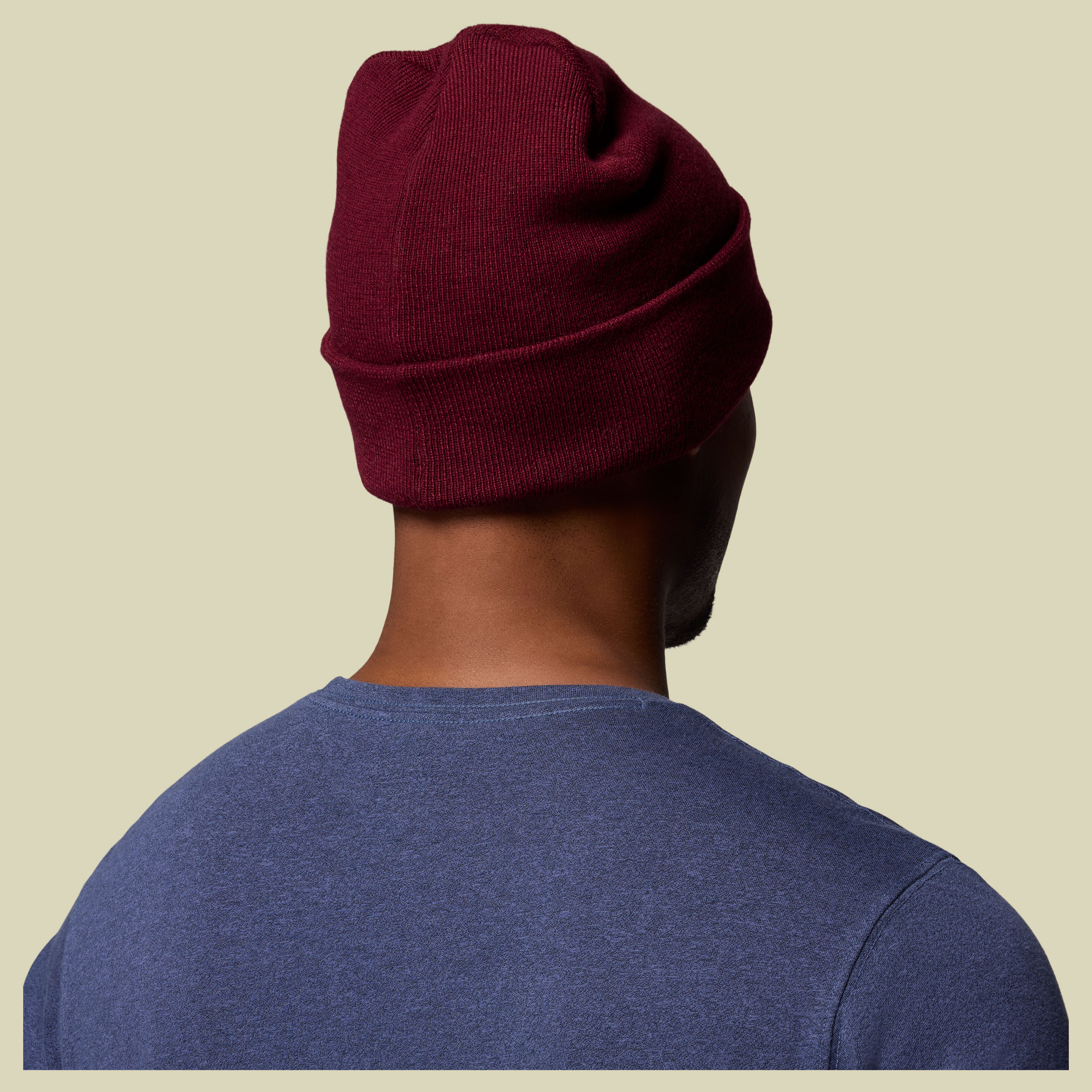 Itsakeeper Beanie one size rot _ Farbe rich wine