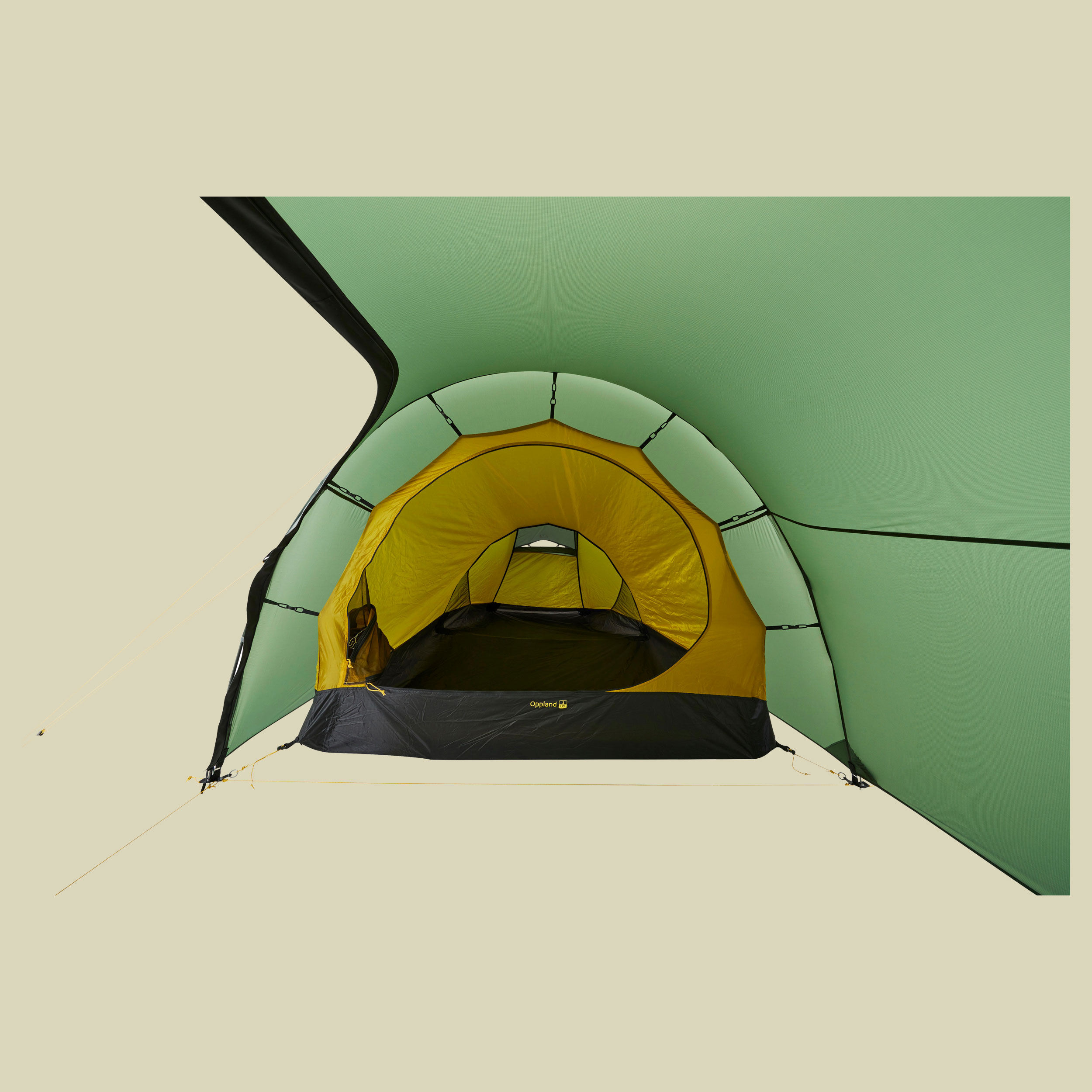 Oppland 2 LW Tent 2-Personen Zelt Farbe forest green