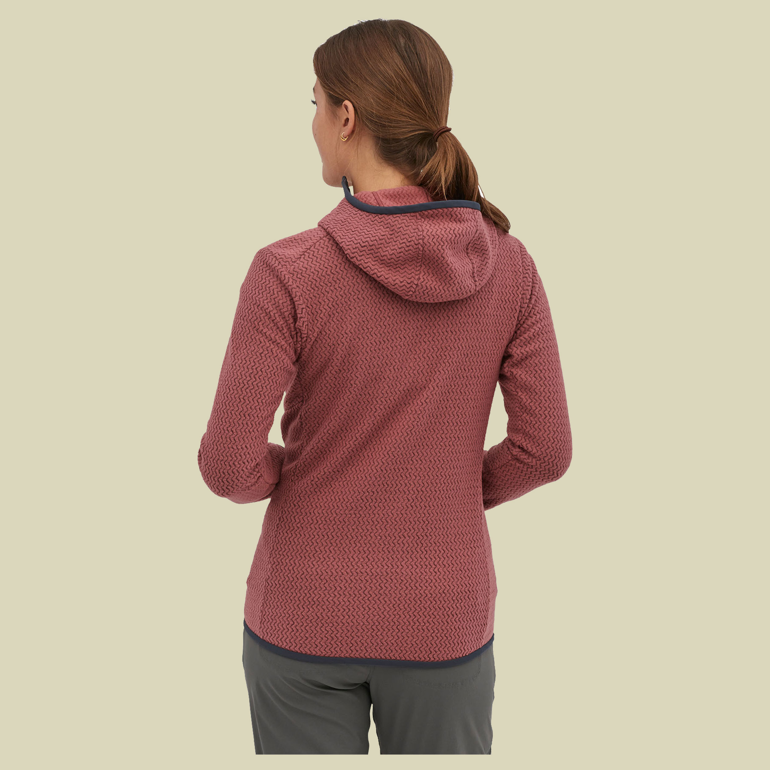 R1 Air Full-Zip Hoody Women Größe M  Farbe rosehip