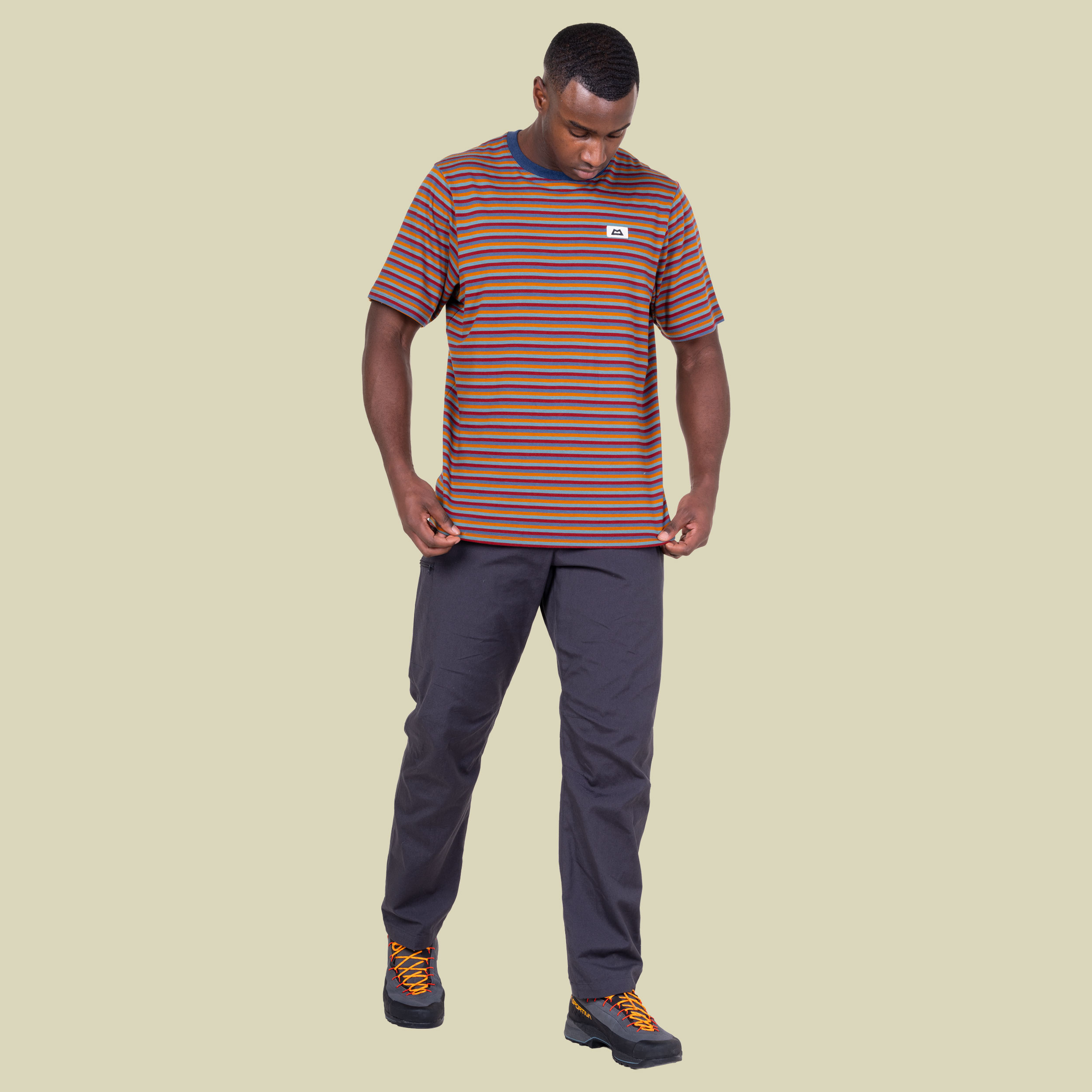 Lava Tee Men XL mehrfarbig - stanage stripe