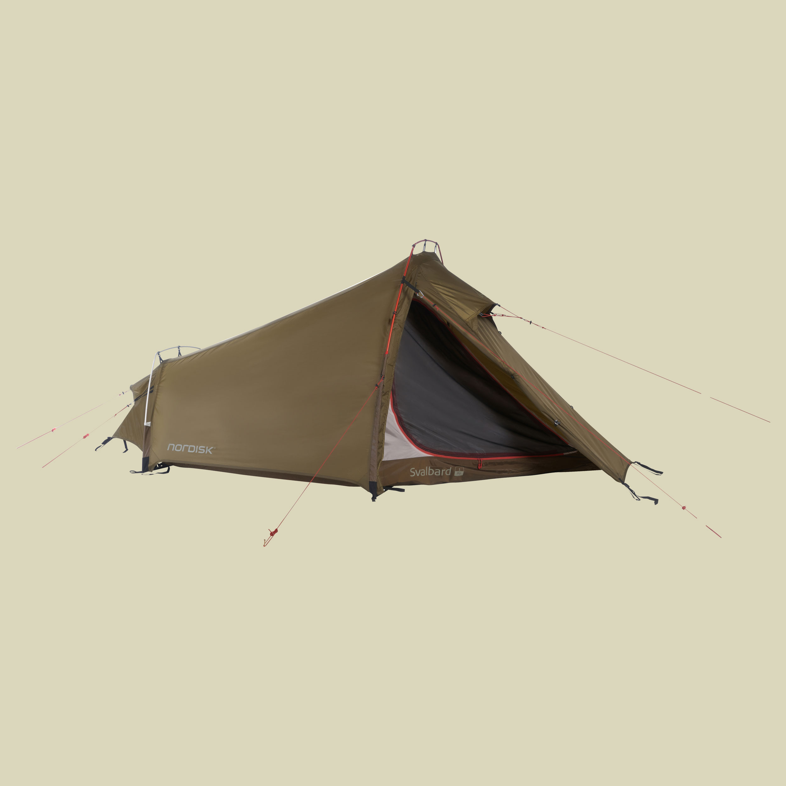 Svalbard 1 PU (2.0) Tent grün - dark olive