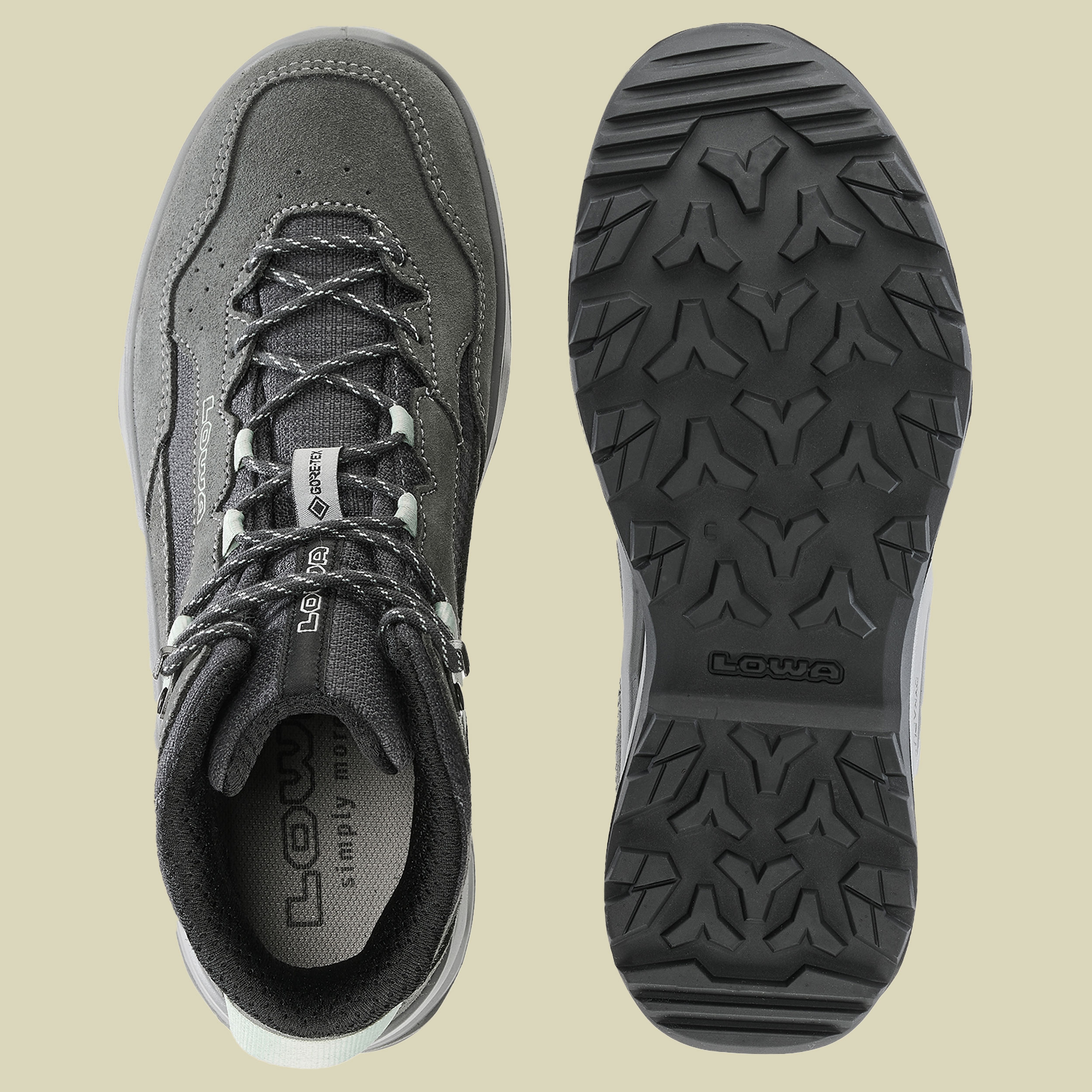 Ventierra GTX QC Women UK 5,5 grau - grau/rauchgrün
