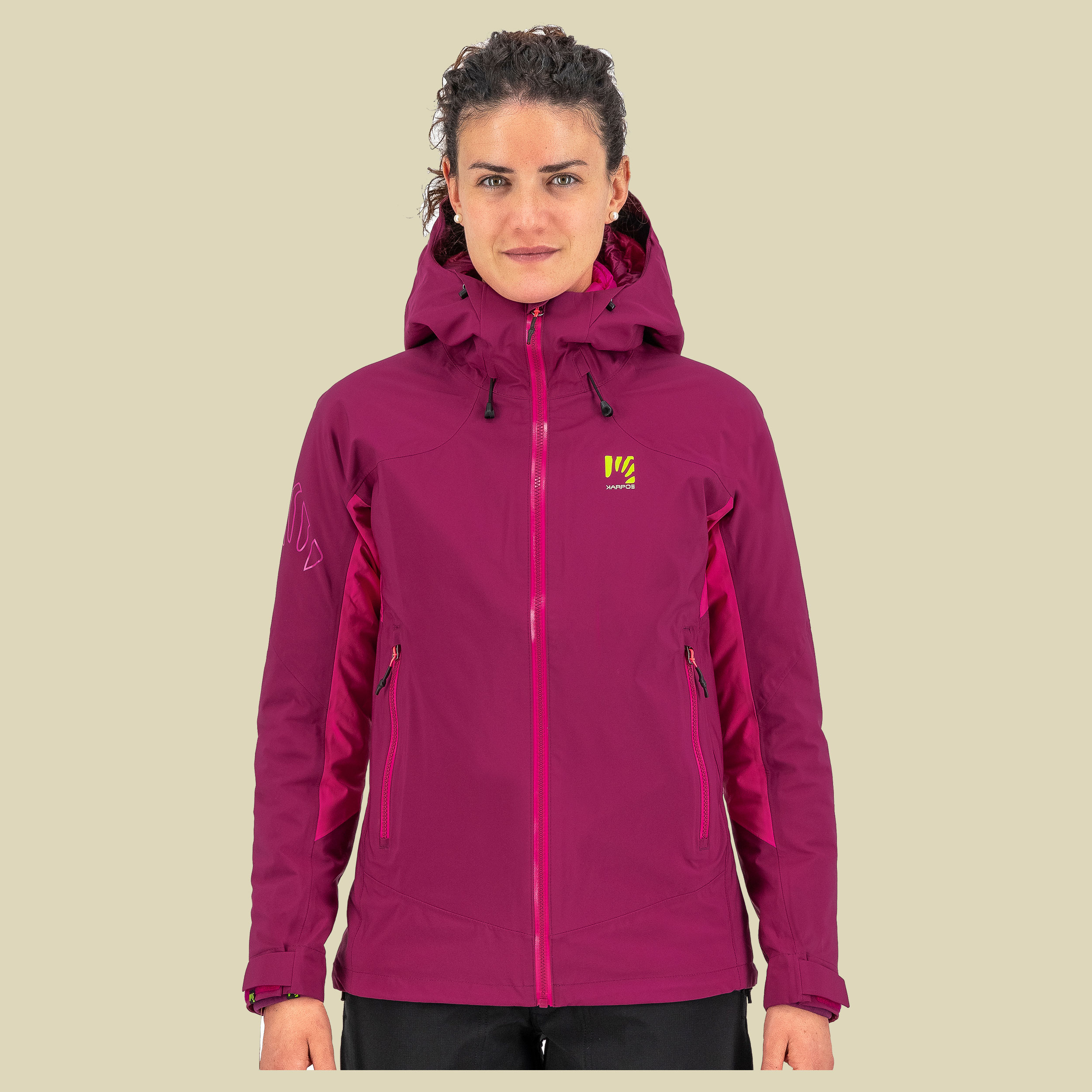 Storm Evo Jacket Women Größe S Farbe rapsberry r./cabaret