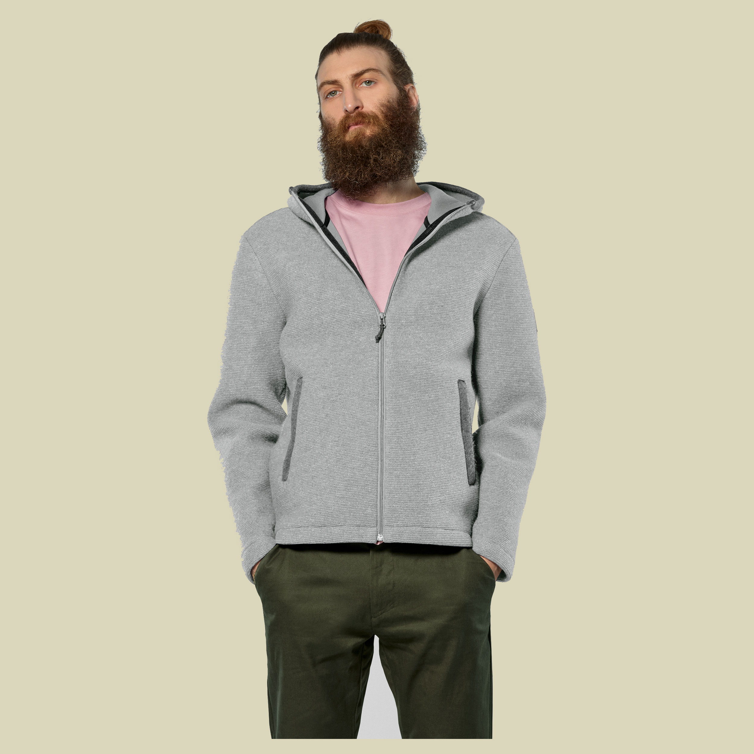 Fanes Sarner Jacket Men XXL (54) grau - silver melange