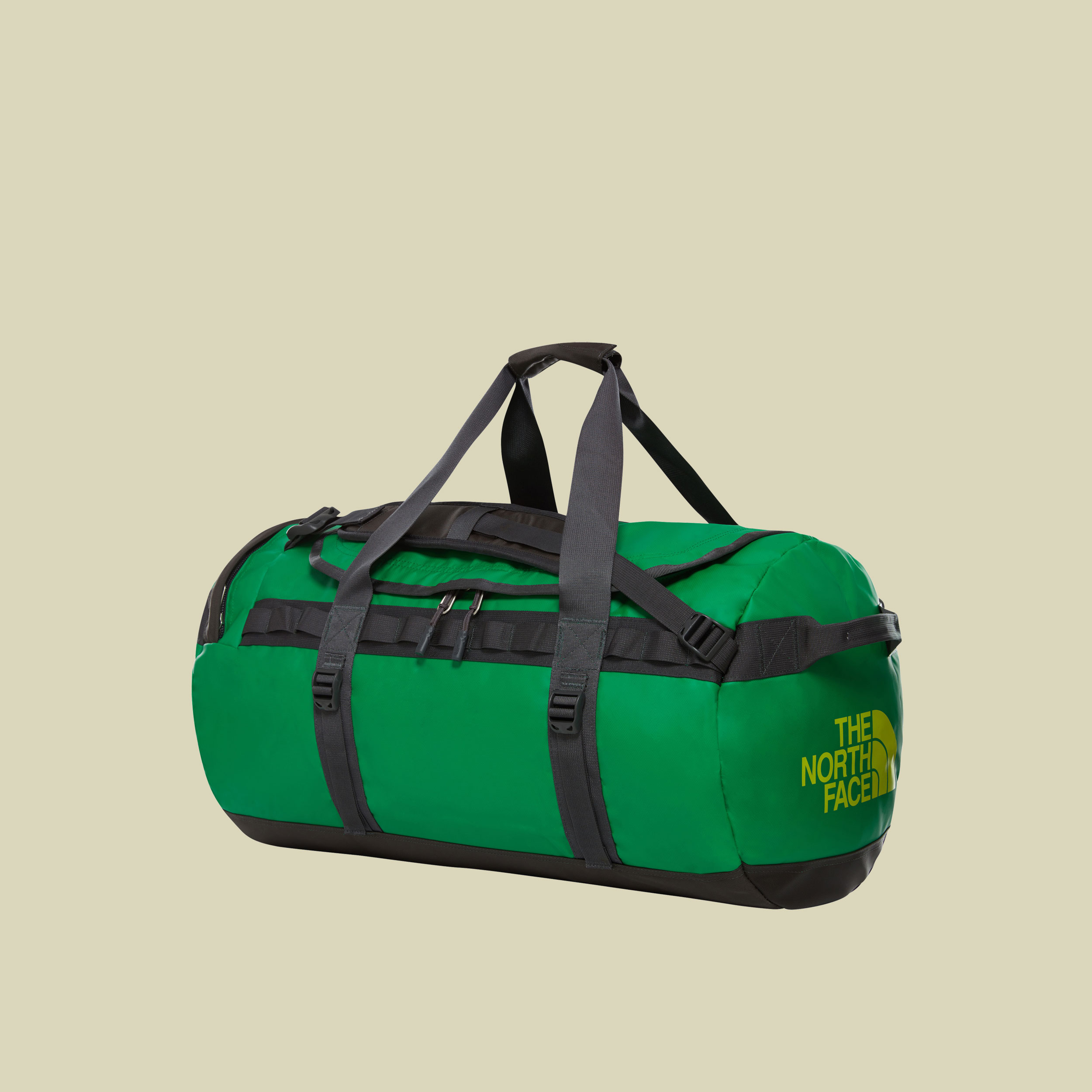 Base Camp Duffel M Volumen 71 Farbe primary green/asphalt grey