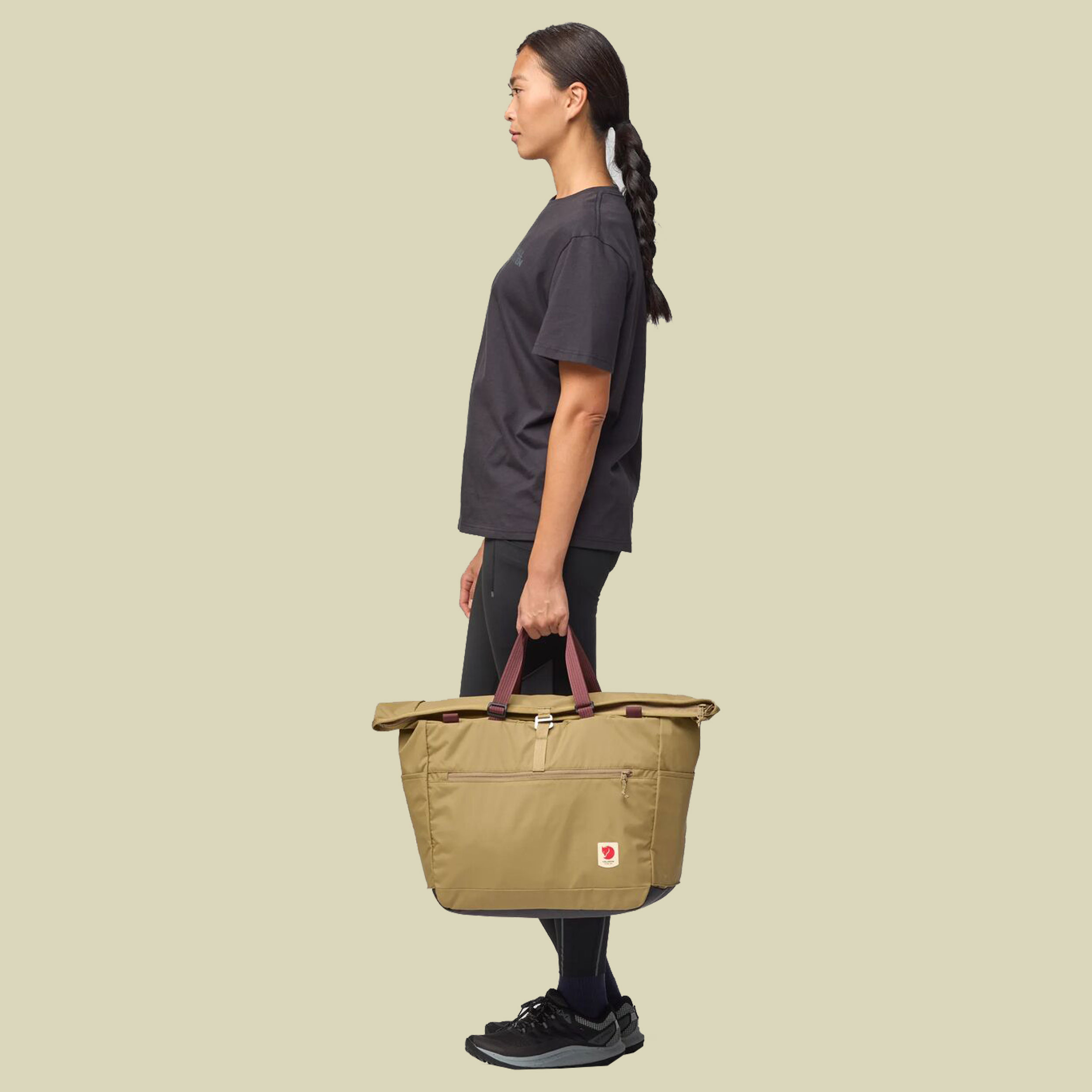 High Coast Tote 30 30 beige - clay