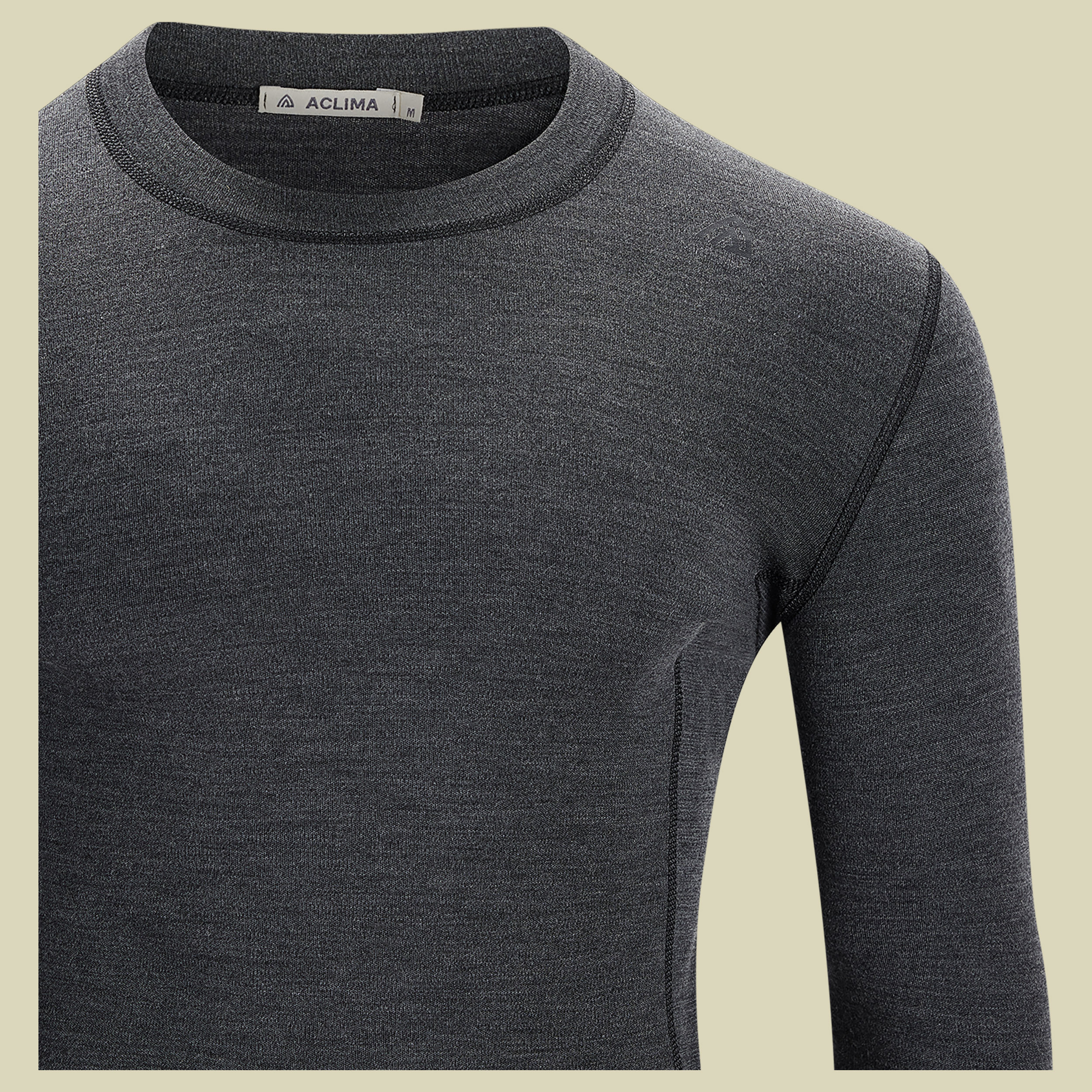 WarmWool Crew Neck Man marengo XXL