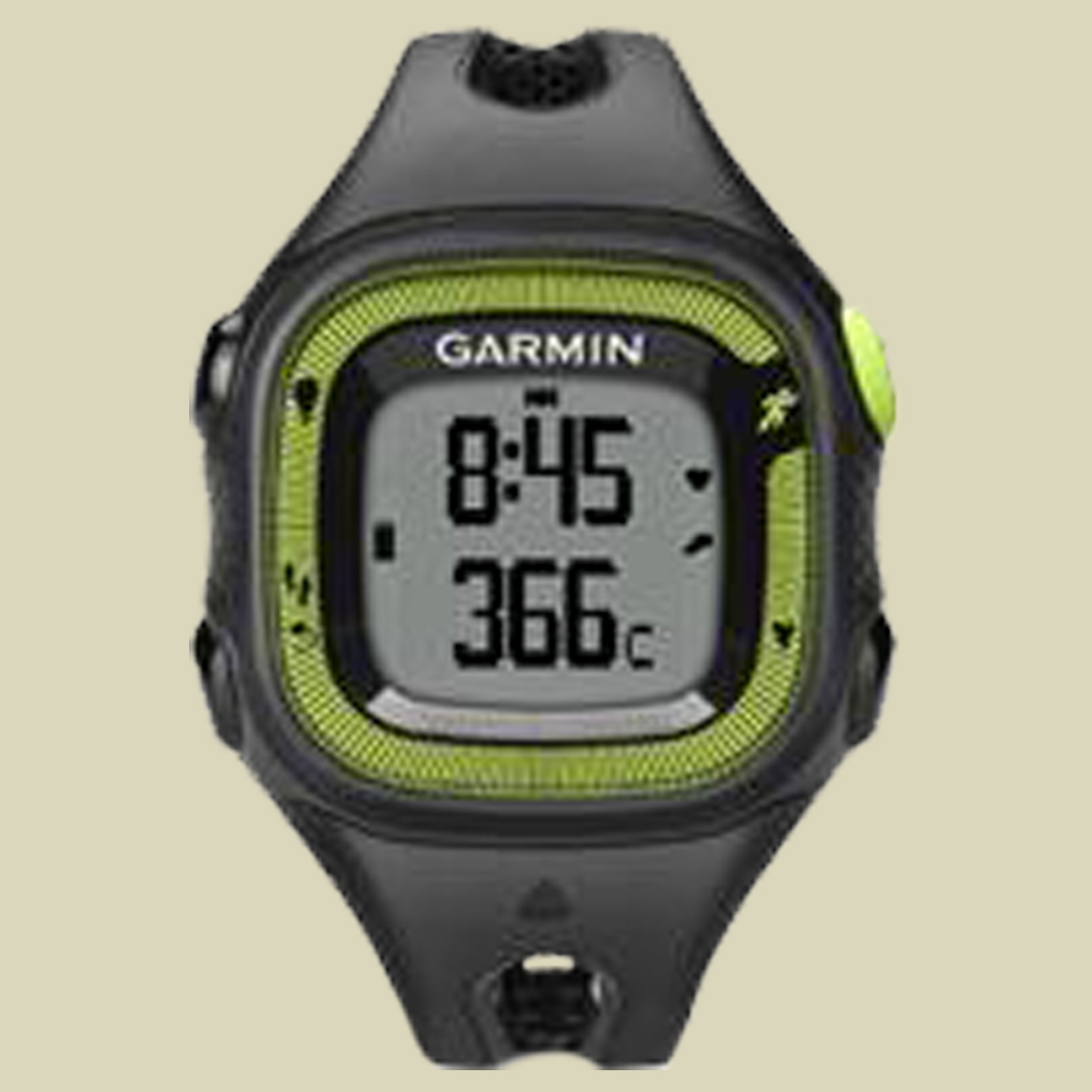 Forerunner 15 mit Herzfrequenz-Brustgurt Farbe schwarz/grün