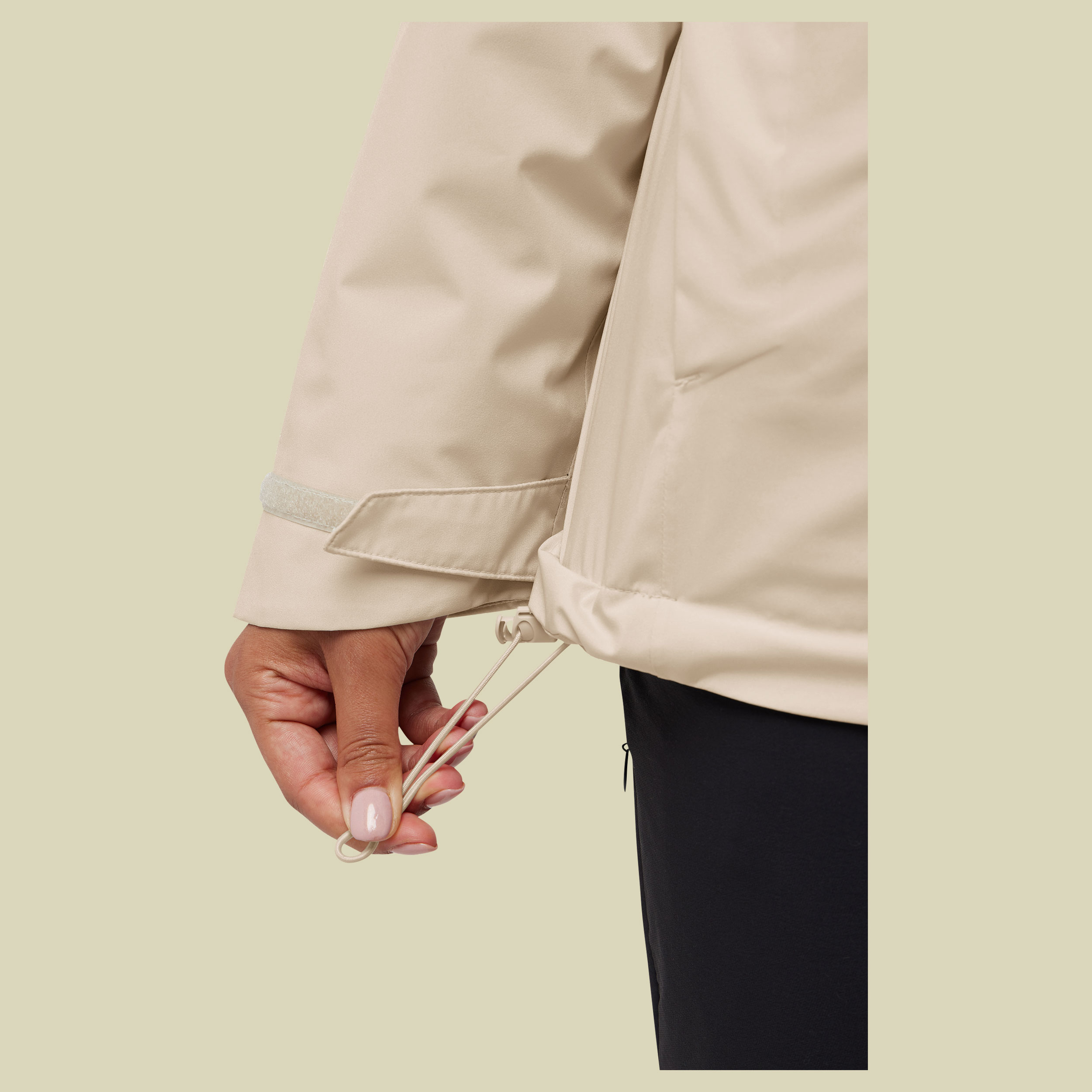 Rotwand 3IN1 Jacket Women XL grau1 - oyster