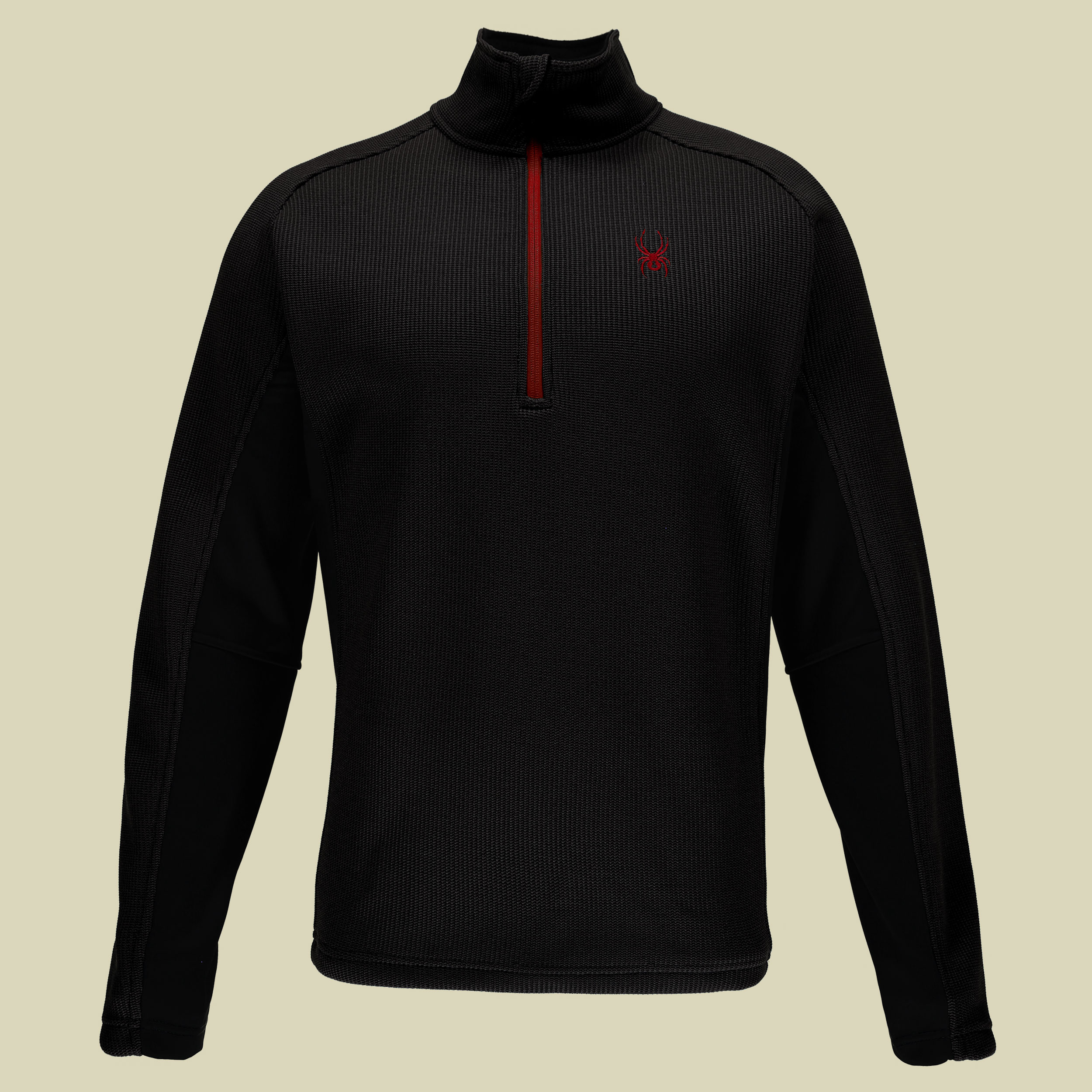 Outbound HalfZip Tailored Mid WT Stryke Fleece Men Größe M Farbe black / red