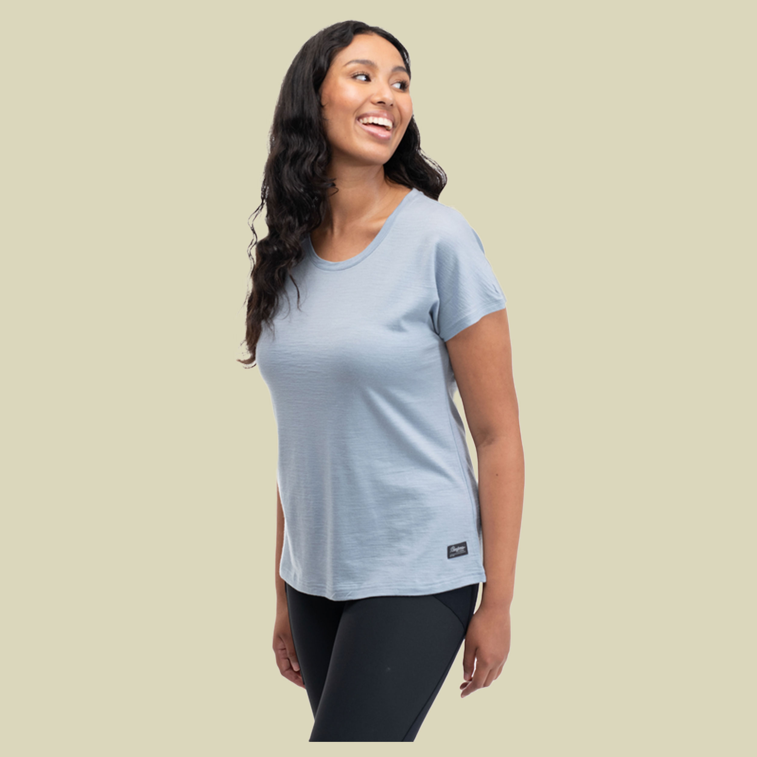 Urban Wool W Tee Women Größe S Farbe husky blue