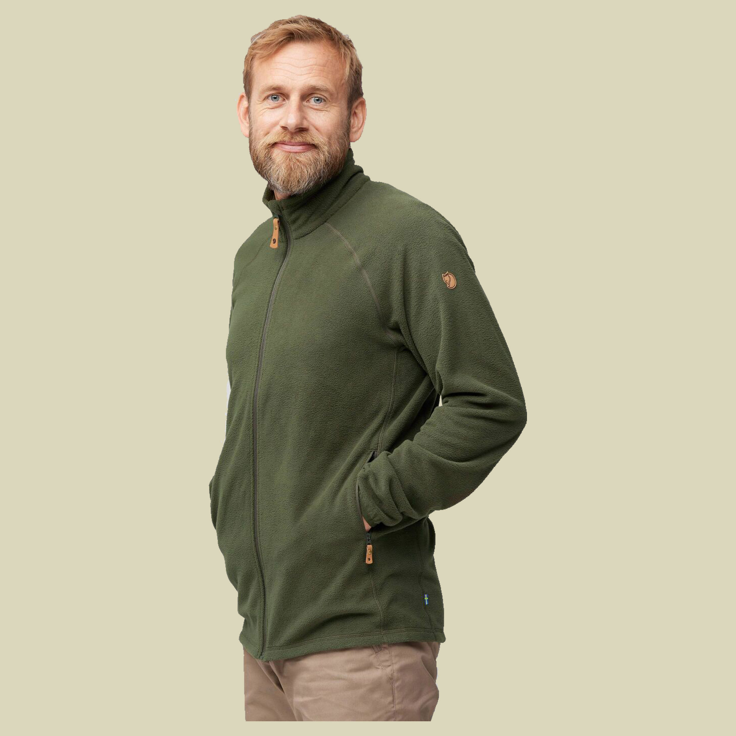 Övik Lite Fleece Jacket Men XXL grün - deep forest