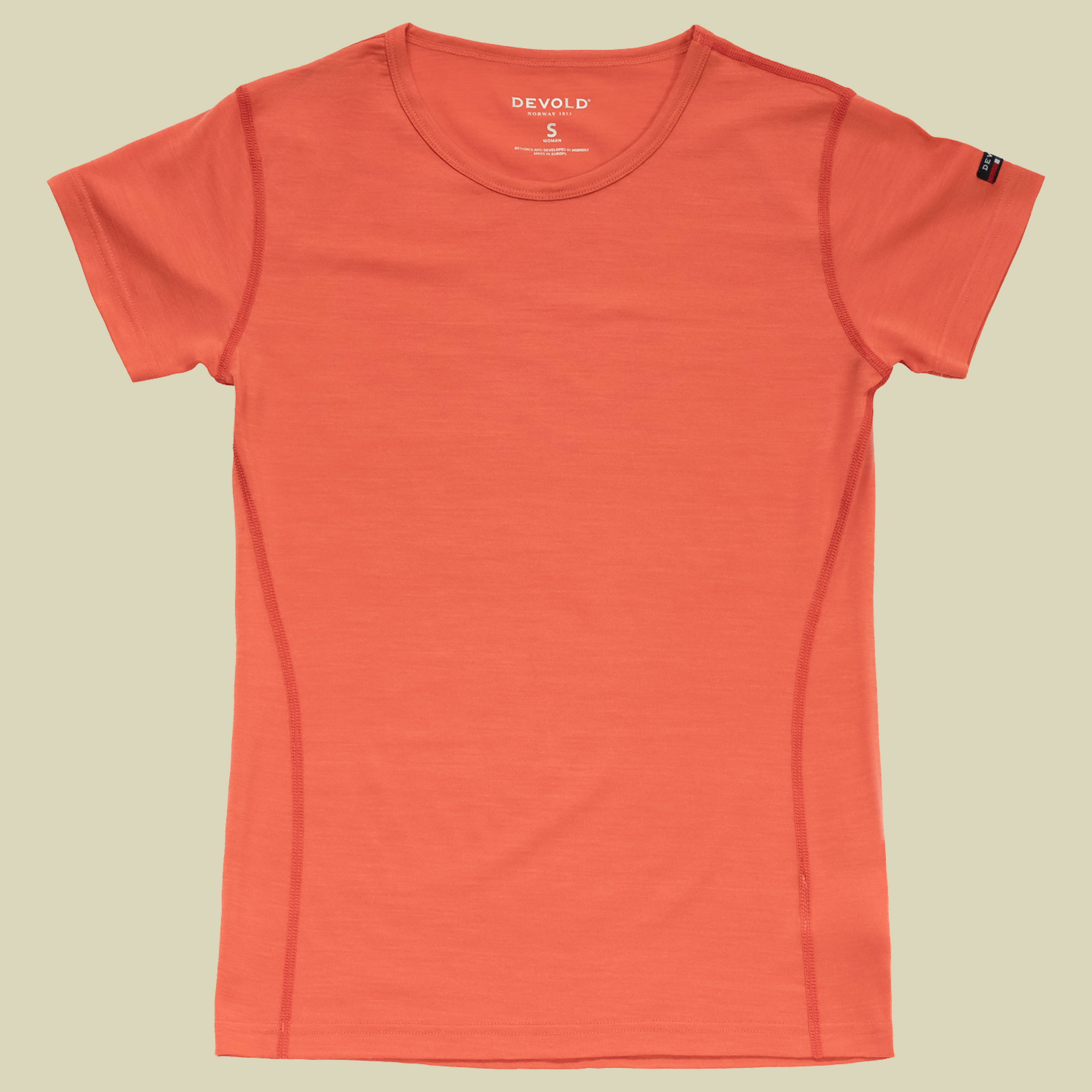 Breeze T-Shirt Women rot S - coral